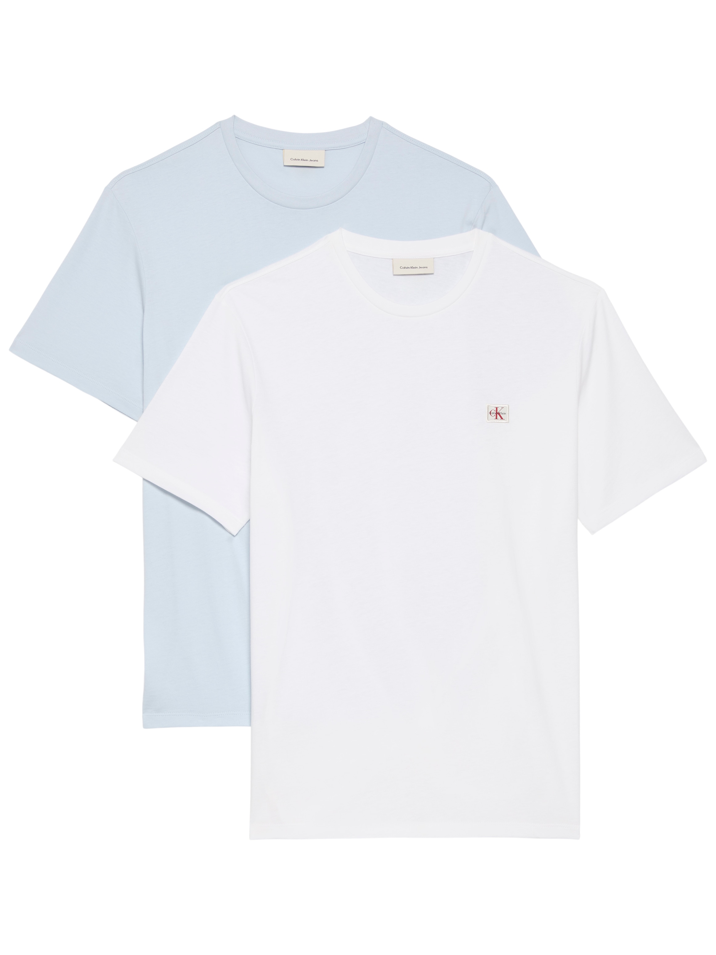 Calvin Klein Jeans T-Shirt "SS BADGE TEE 2 PACK" Packung, 2er-Pack, 2 tlg. günstig online kaufen