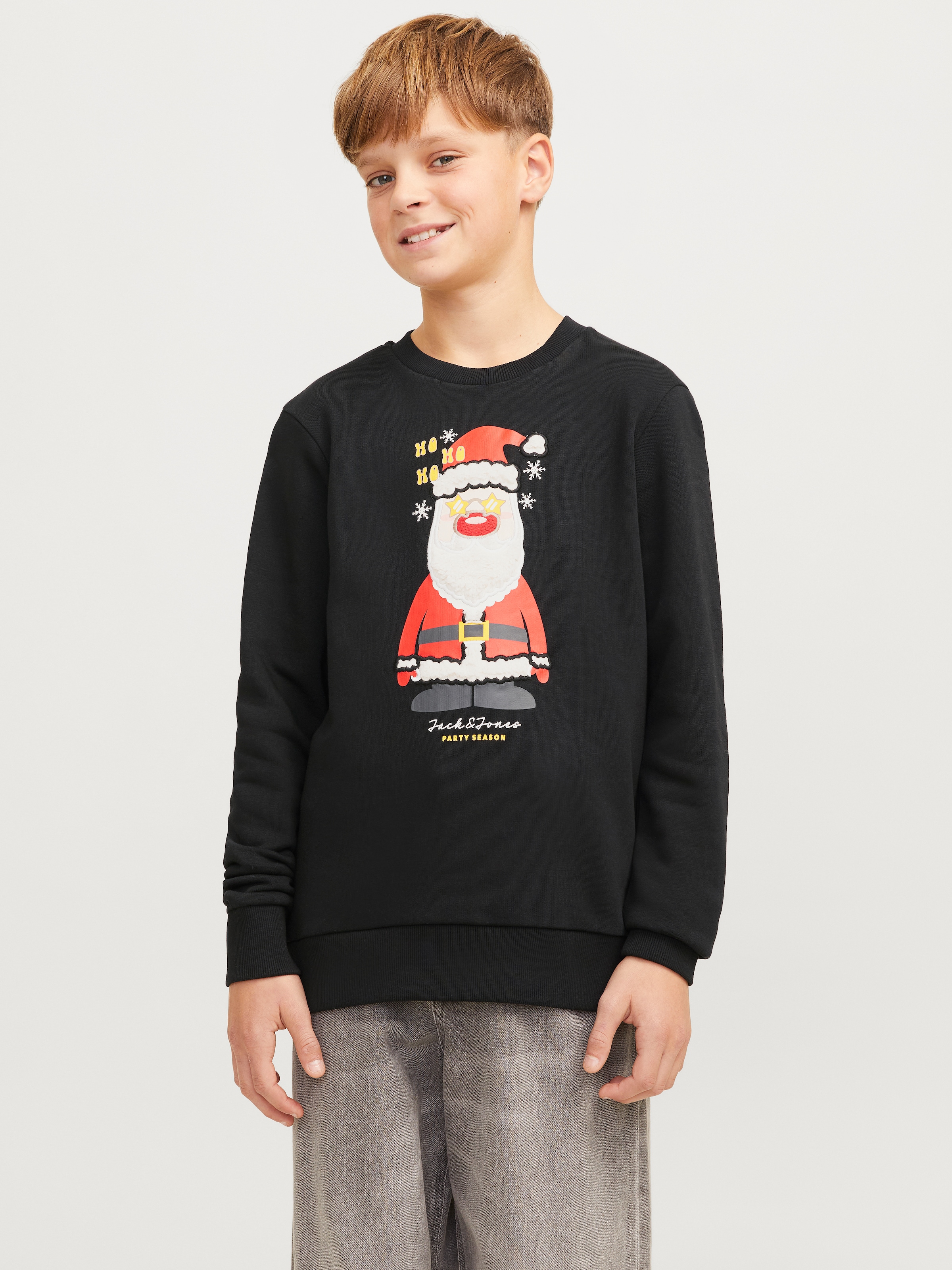 Sweatshirt »JJXMAS JOLLY SWEAT CREW NECK JNR«, mit Weihnachtsmotiven