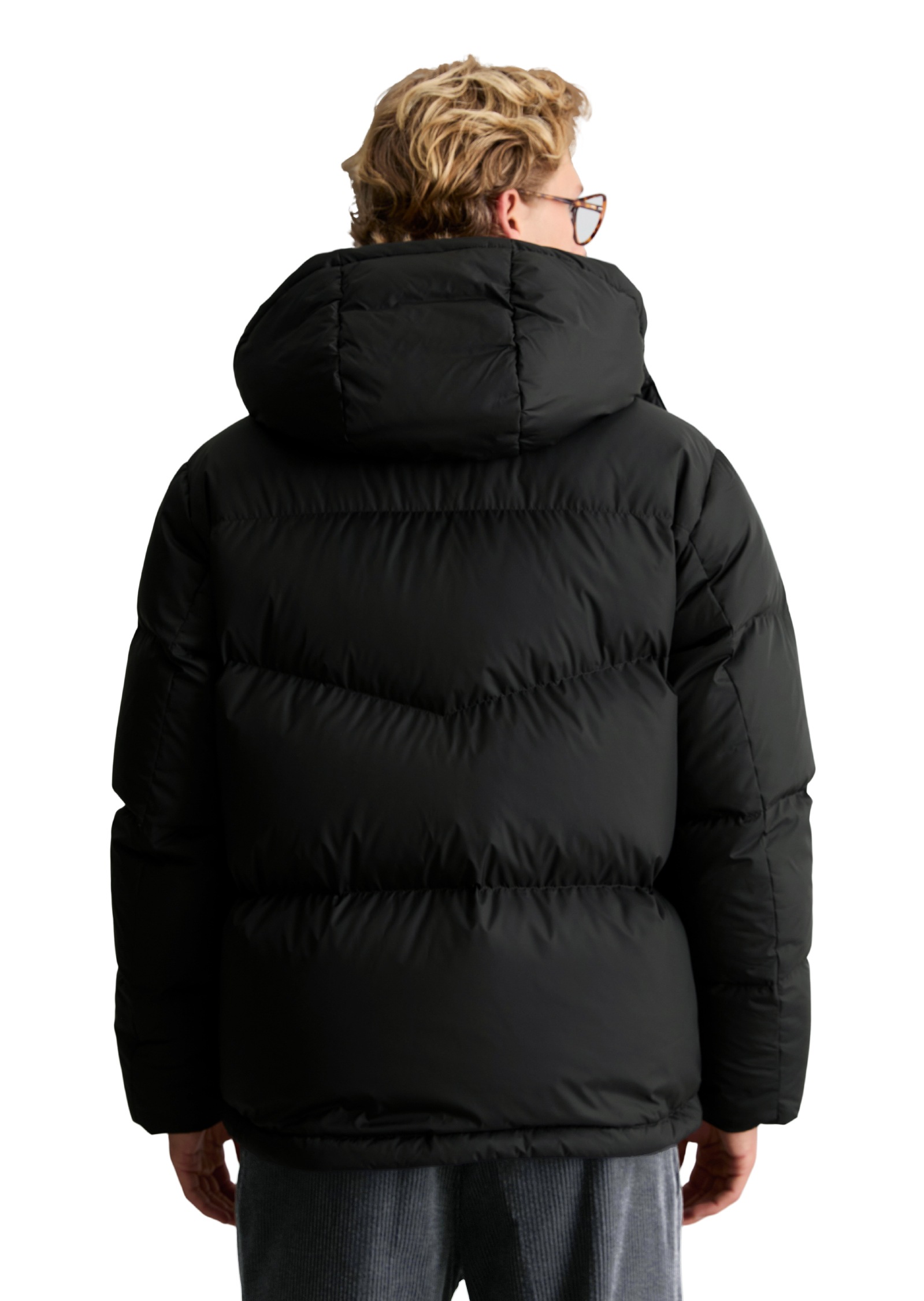 Marc O'Polo DENIM Outdoorjacke »mit abnehmbarer Kapuze« ohne Kapuze