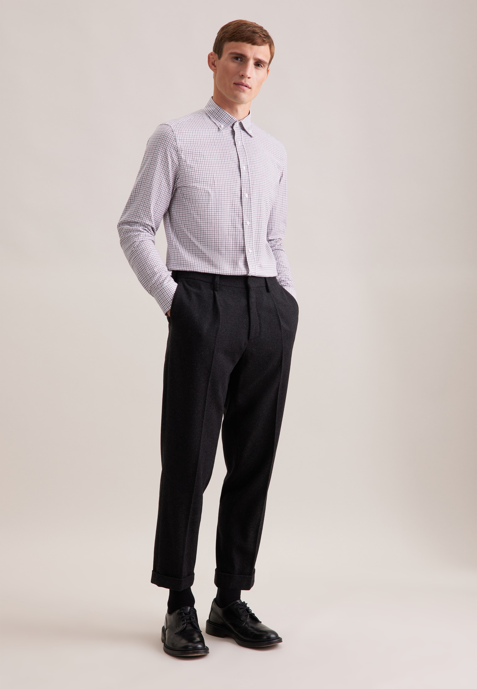 seidensticker Flanellhemd "Schwarze Rose" günstig online kaufen