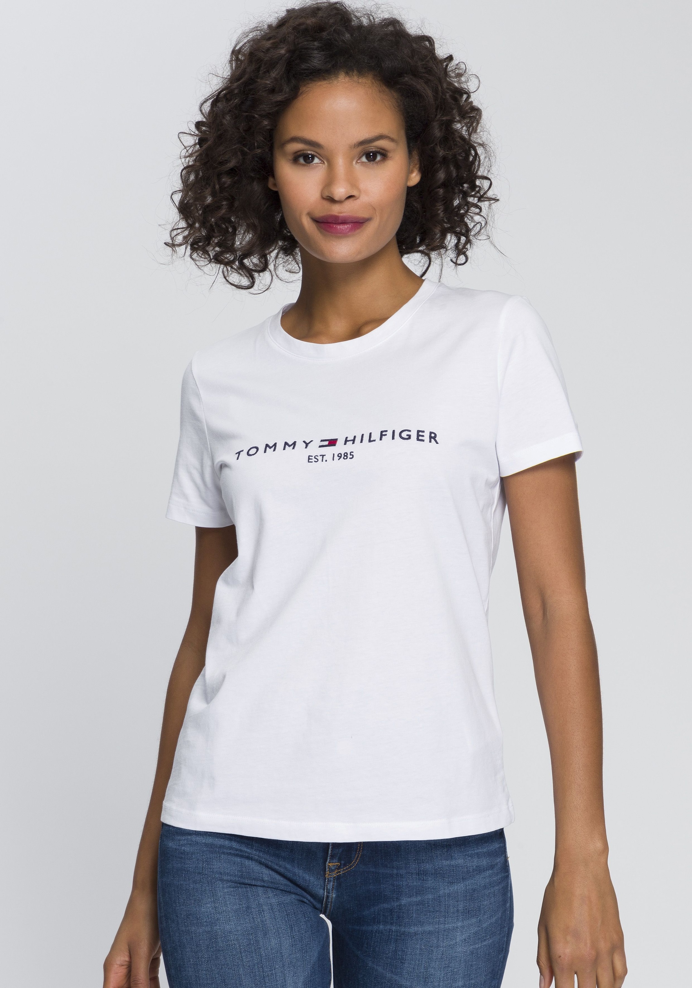 Tommy Hilfiger  T-Shirt HERITAGE HILFIGER CNK RG TEE günstig online kaufen