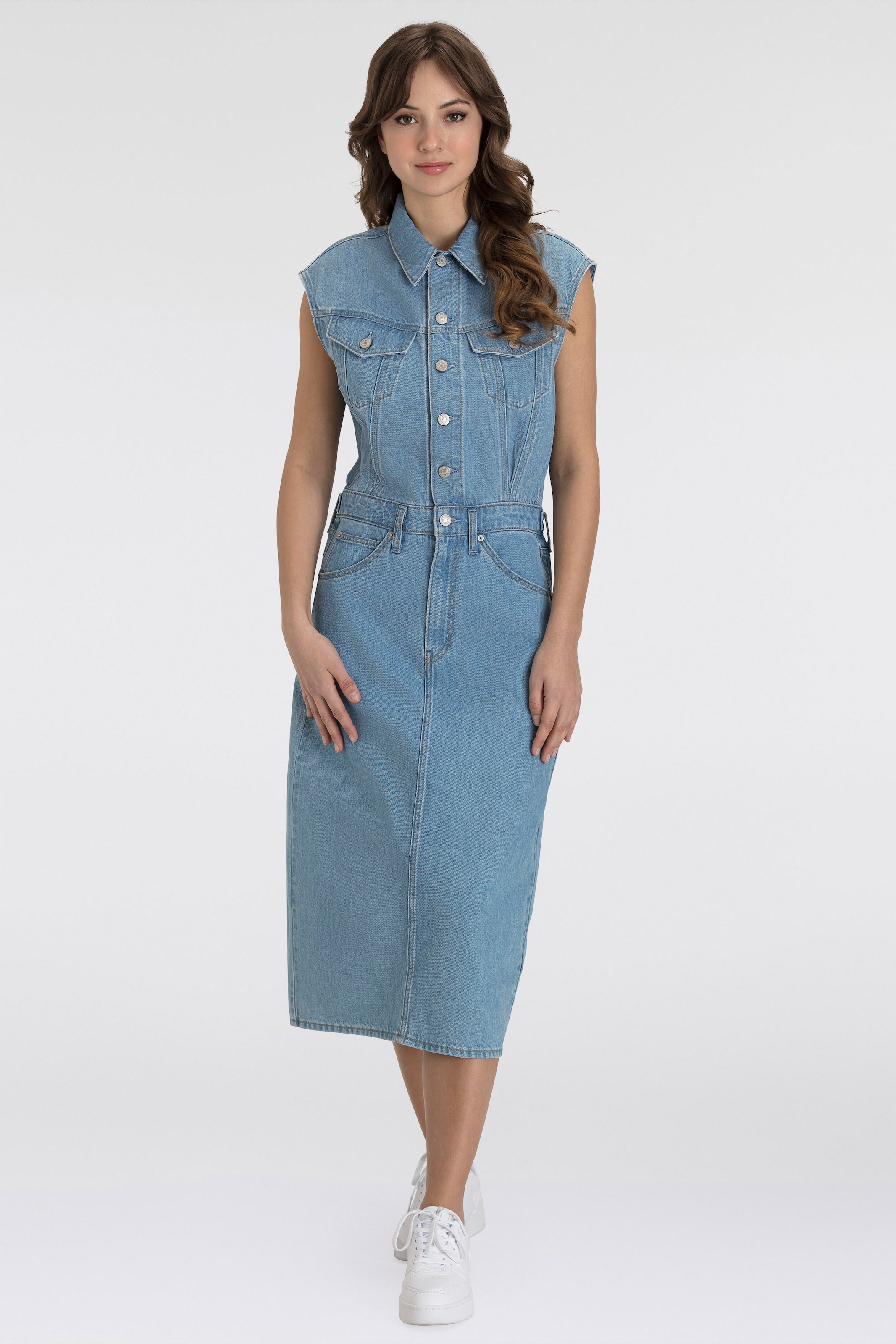 Levis Jeanskleid "ICONIC SLEEVELESS DRESS" günstig online kaufen