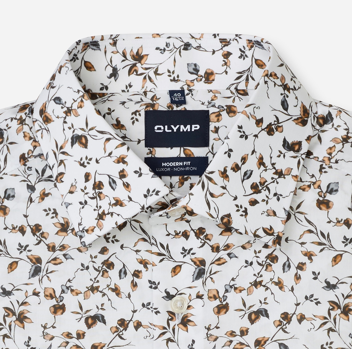 OLYMP Langarmhemd »Luxor« Businesshemd, New-Kentkragen, Modern Fit