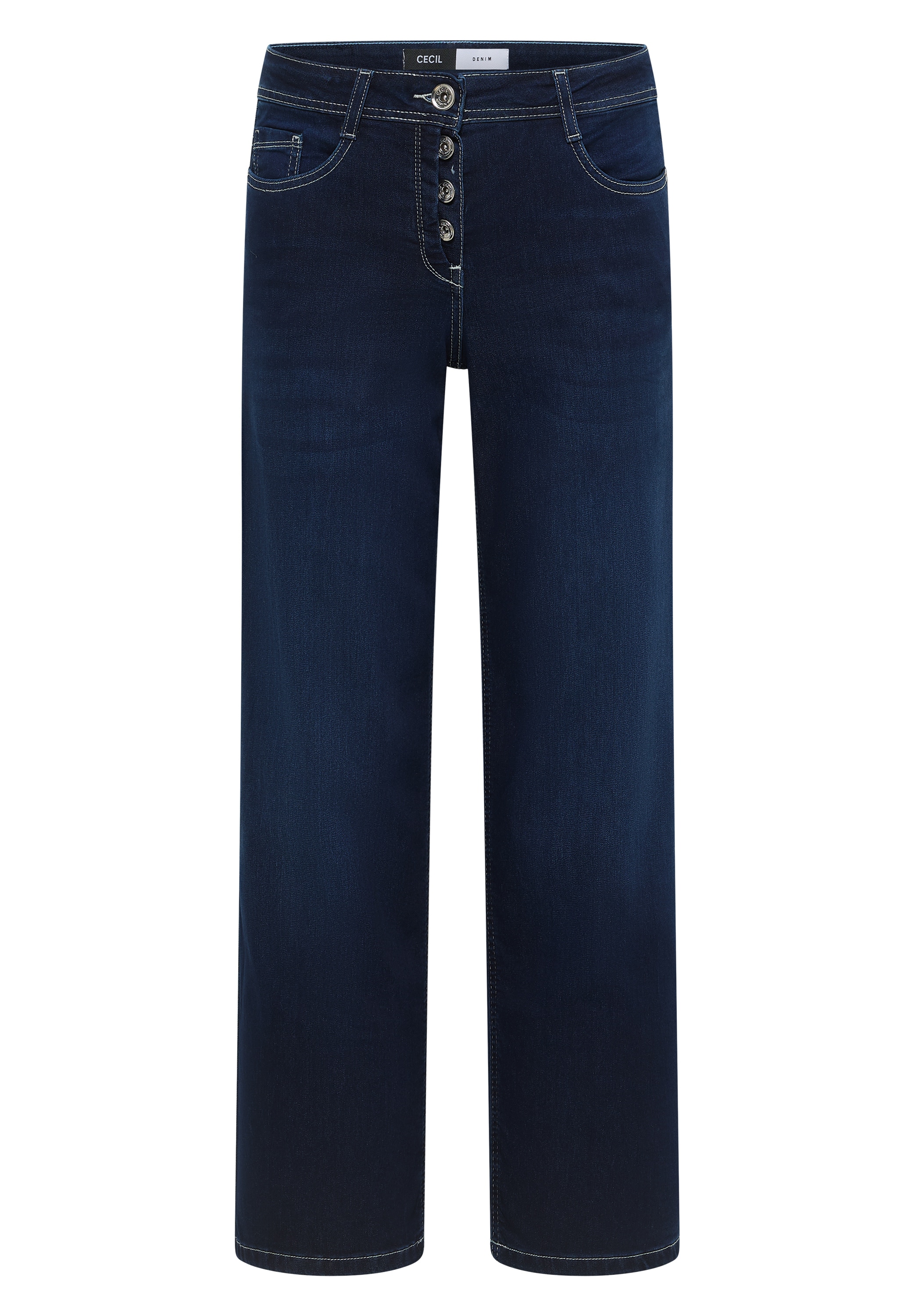 STREET ONE Loose-fit-Jeans, Middle Waist