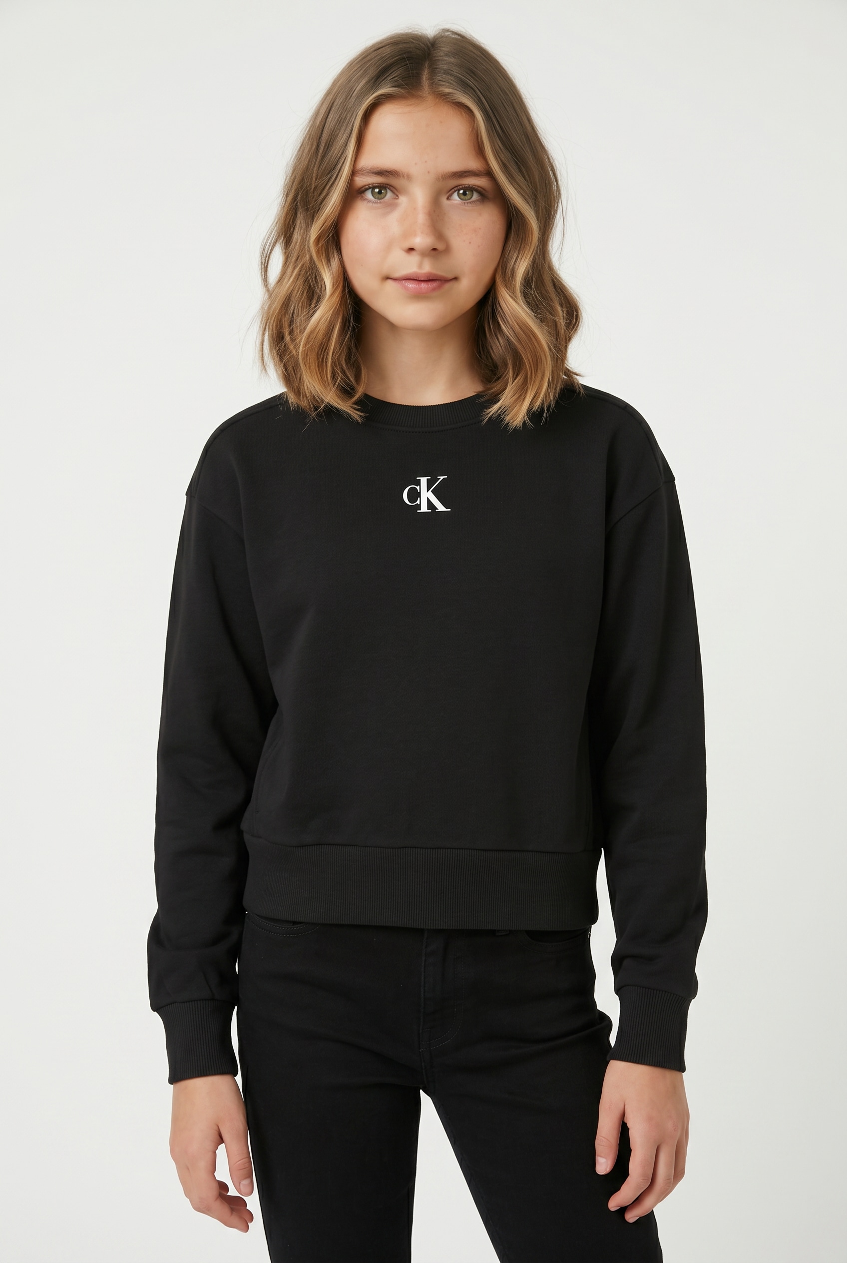 Calvin Klein Jeans "CK LOGO FASHION SWEATSHIRT", Regular fit, Logoschriftzug