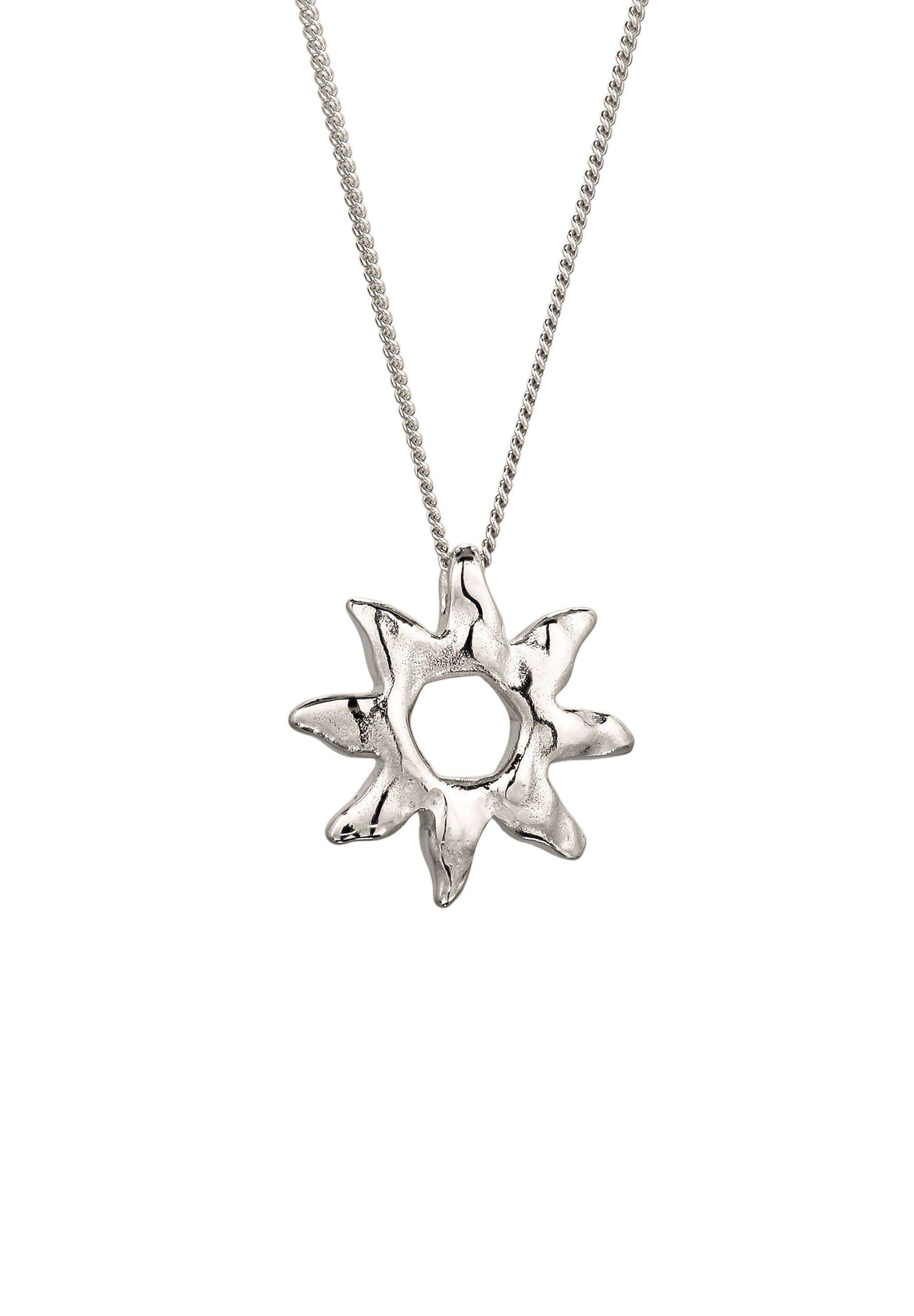 Elli Kette mit Anhänger »Halskette Anhänger Sonne 925 Sterling Silber«