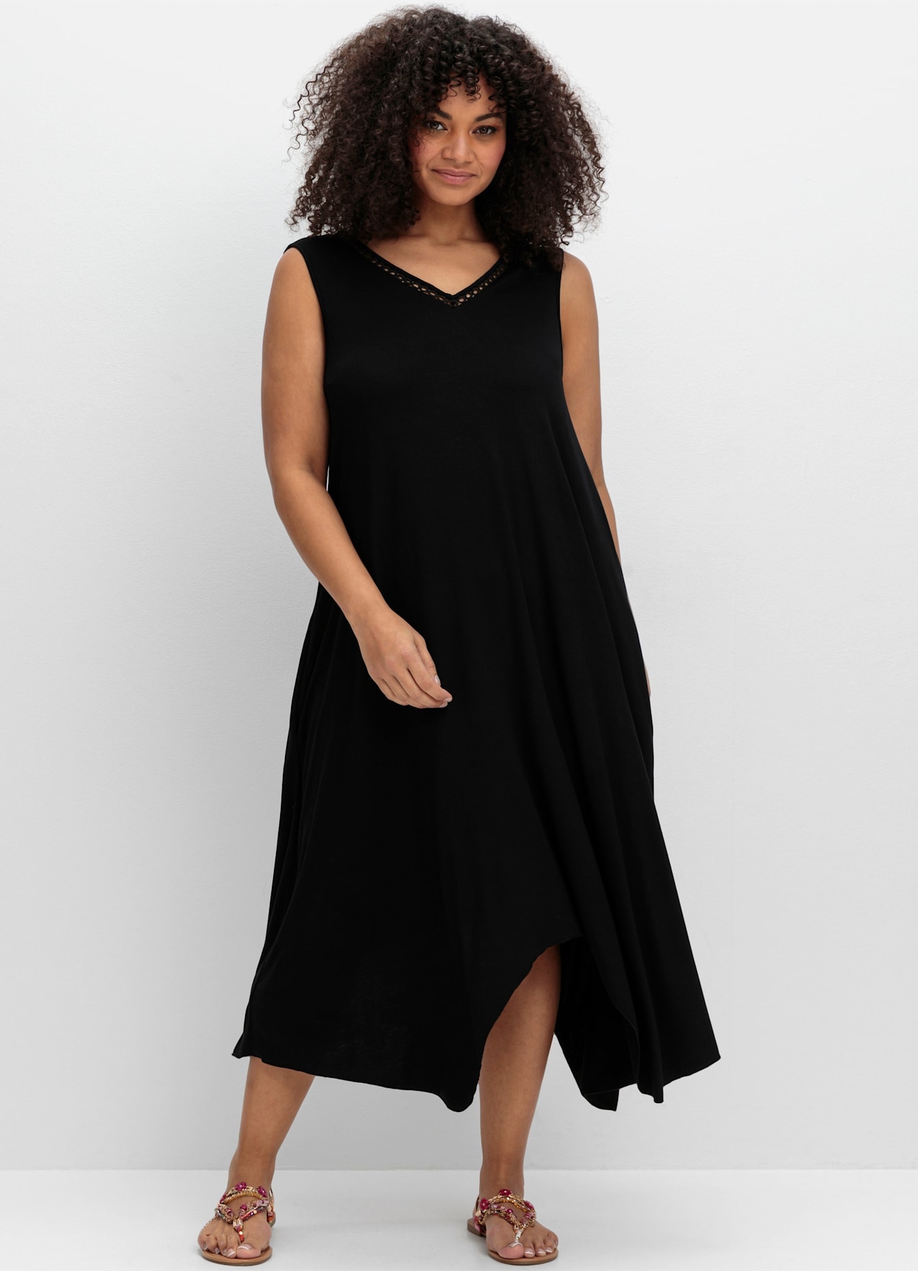 Sheego Sommerkleid "Strandkleid" günstig online kaufen