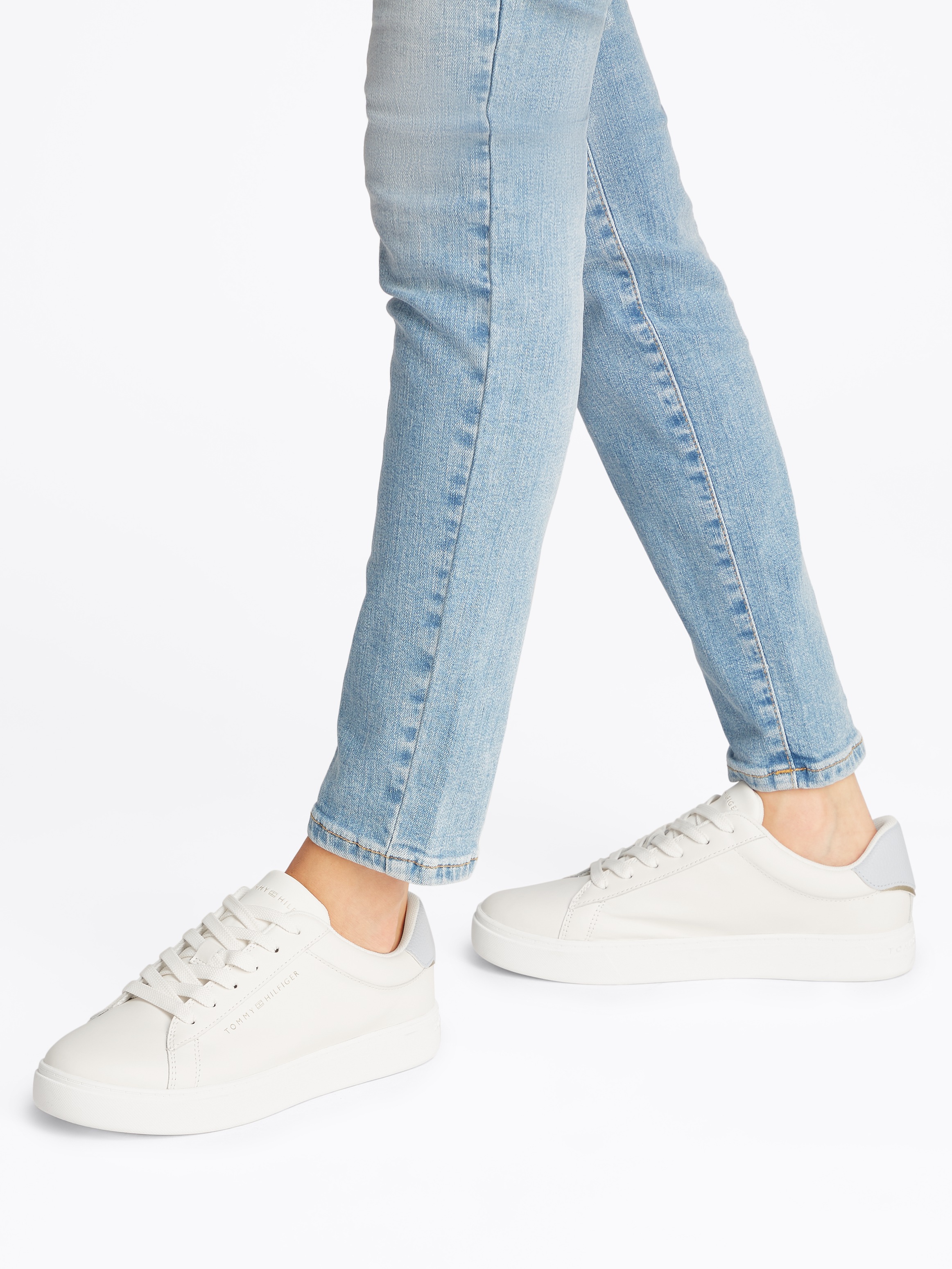 Tommy Hilfiger "ESSENTIAL COURT SNEAKER", Freizeitschuh, Halbschuh, Schnürs günstig online kaufen