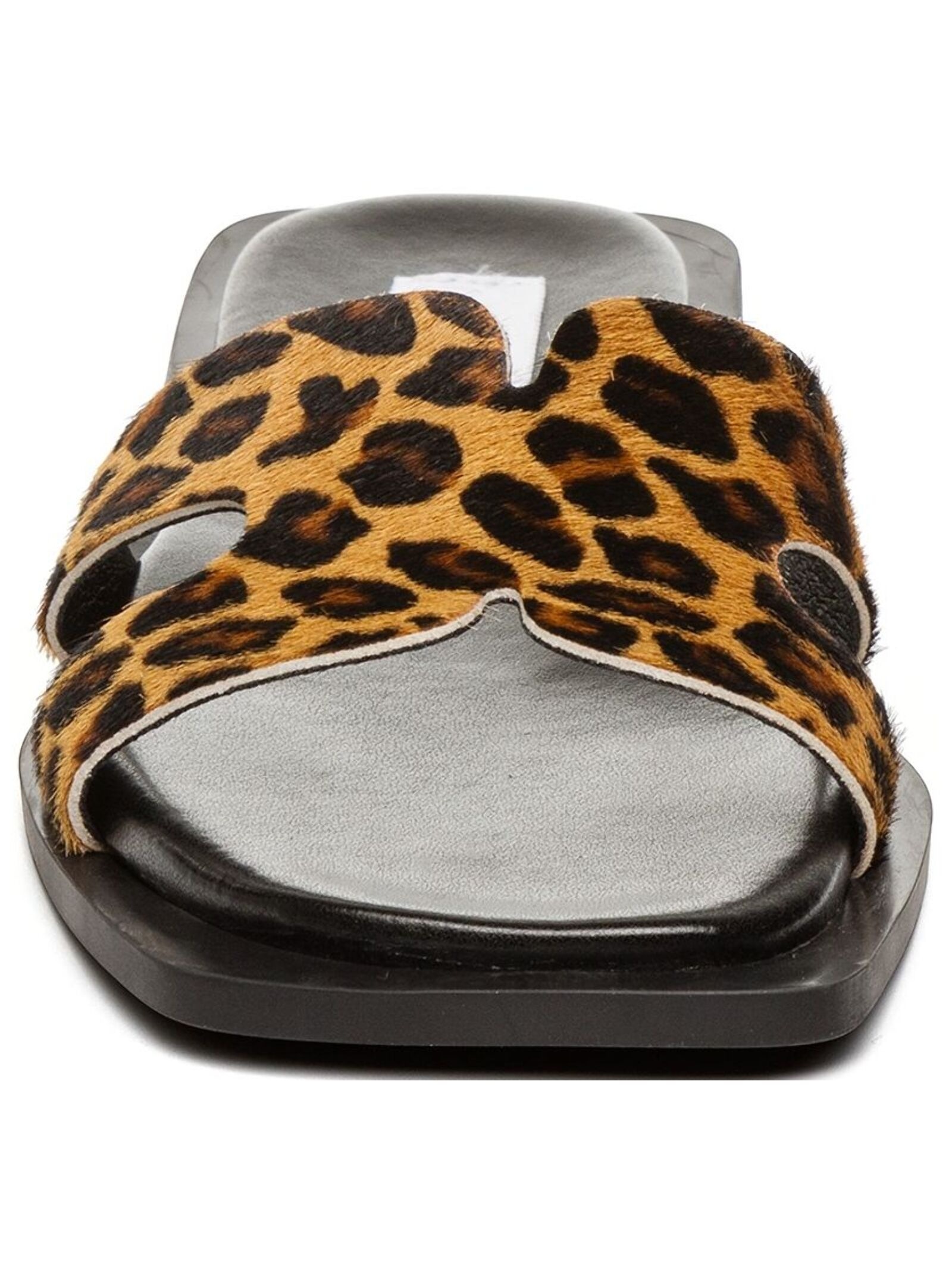 Steve Madden Mules Leopard Leather Size 40 2