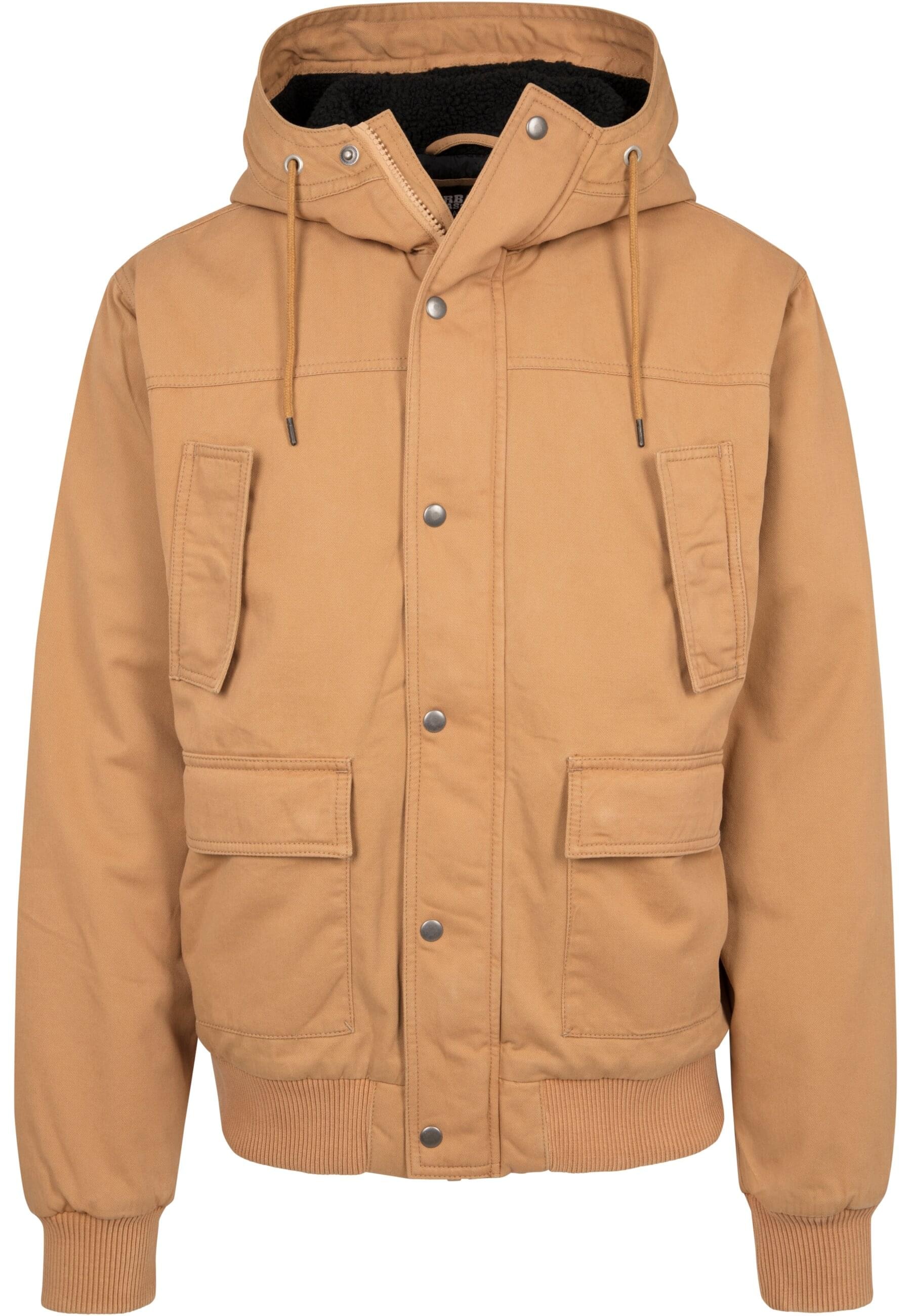 URBAN CLASSICS Winterjacke "Urban Classics Herren Hooded Cotton Jacket", (1 günstig online kaufen