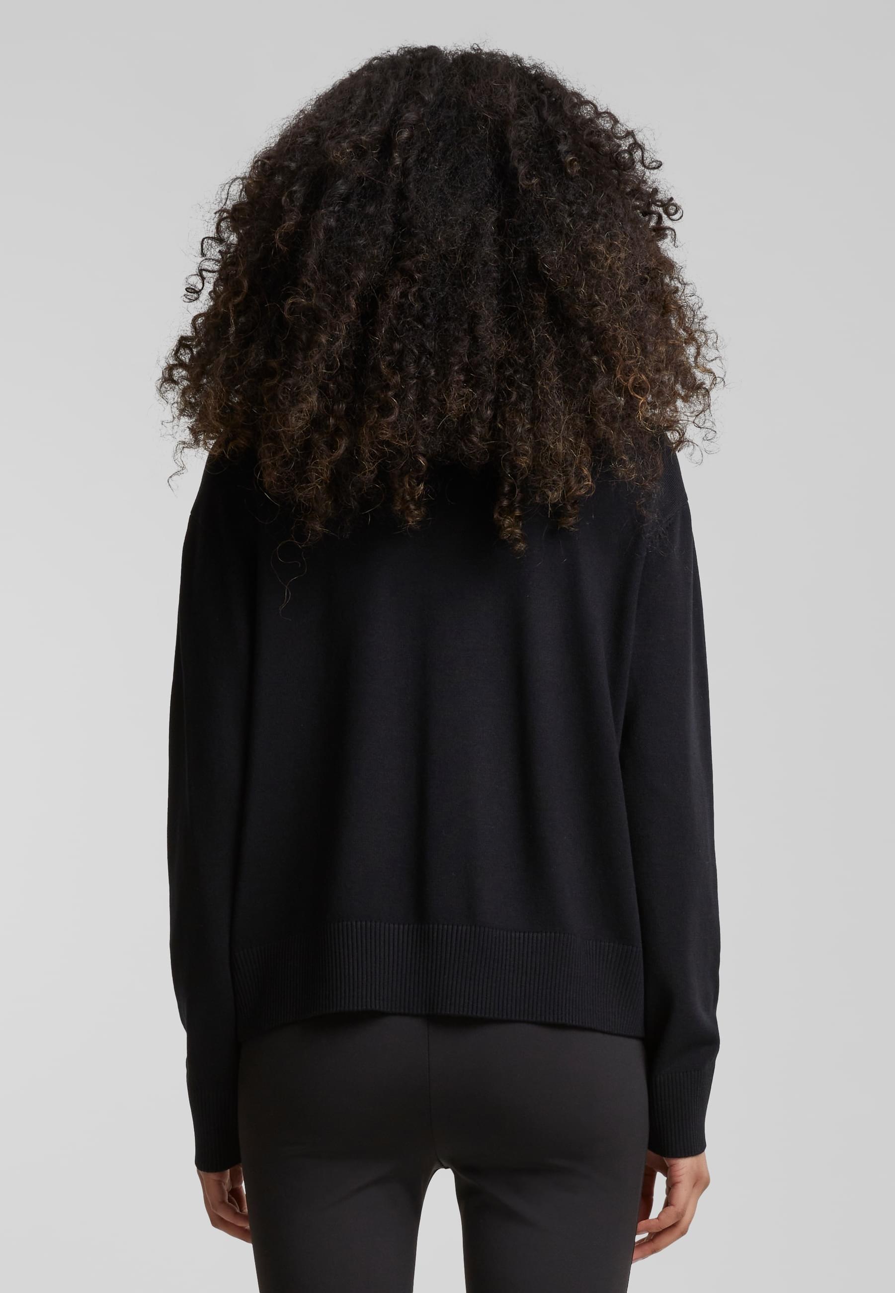 URBAN CLASSICS Rundhalspullover »Urban Classics Damen Ladies Knitted Roundneck Sweater«, (1 tlg.)