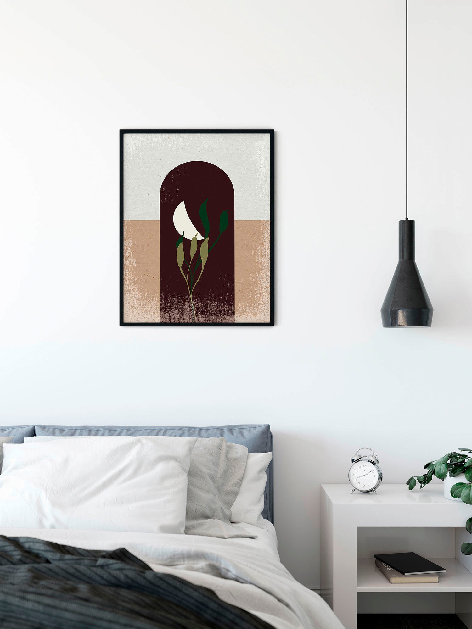 Komar Bild "Silence Half Moon" Natur 1 Stk. tlg. Wandbild zur Dekoration - günstig online kaufen