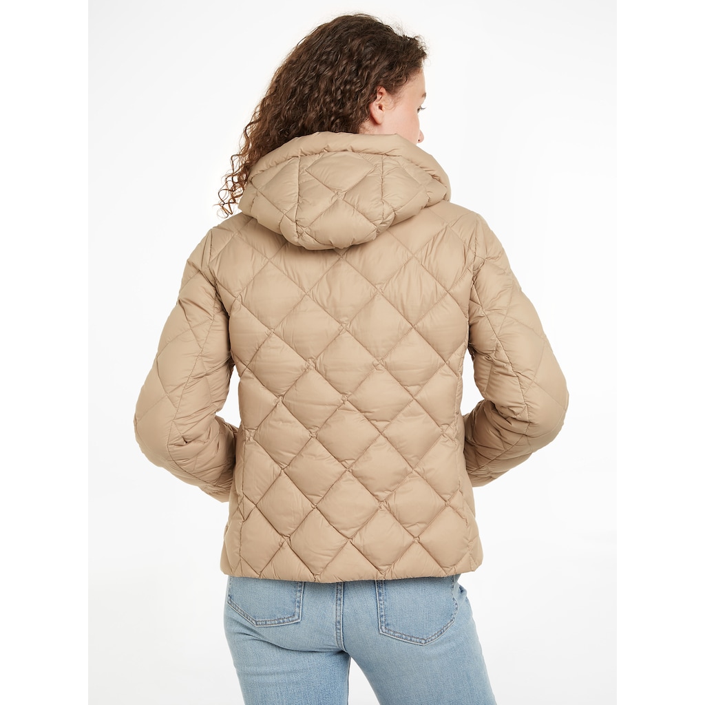 Tommy Hilfiger Steppjacke »CLASSIC LW DOWN QUILTED JACKET«, mit Kapuze