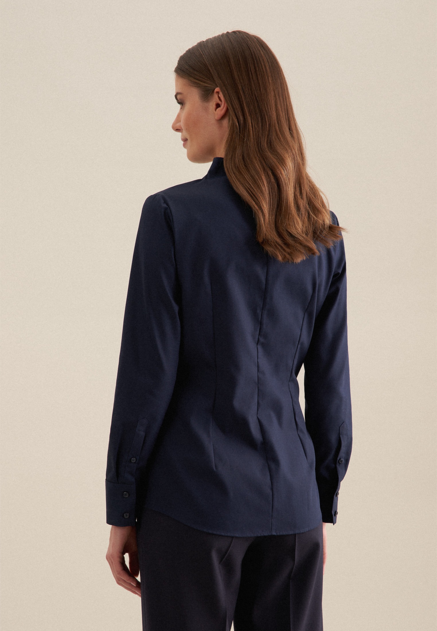 seidensticker Klassische Bluse, Uni günstig online kaufen