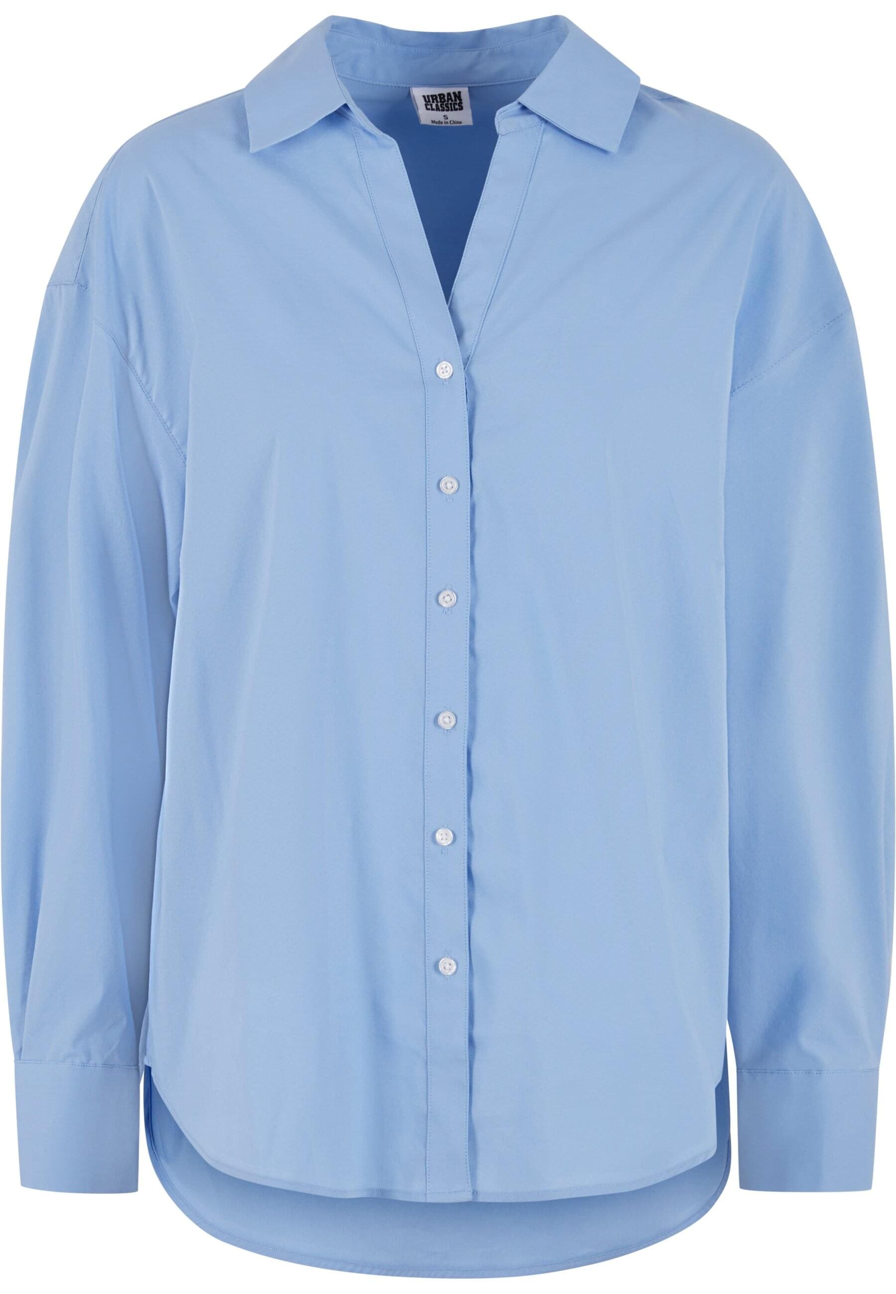 URBAN CLASSICS Klassische Bluse "Urban Classics Ladies Oversized Cotton Blo günstig online kaufen