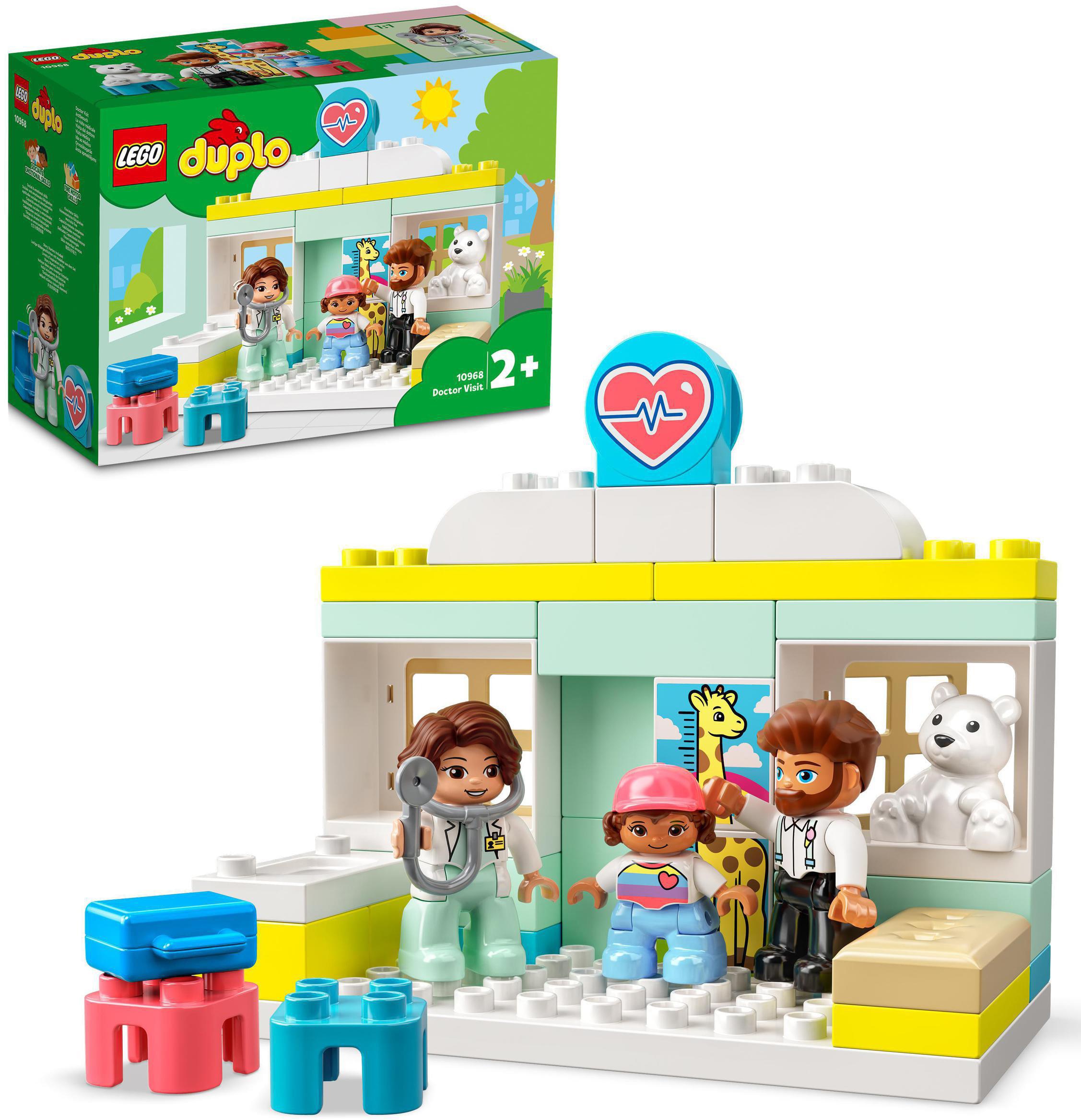 LEGO® Konstruktionsspielsteine »Arztbesuch (10968), LEGO® DUPLO«, (34 St.), Made in... kaufen