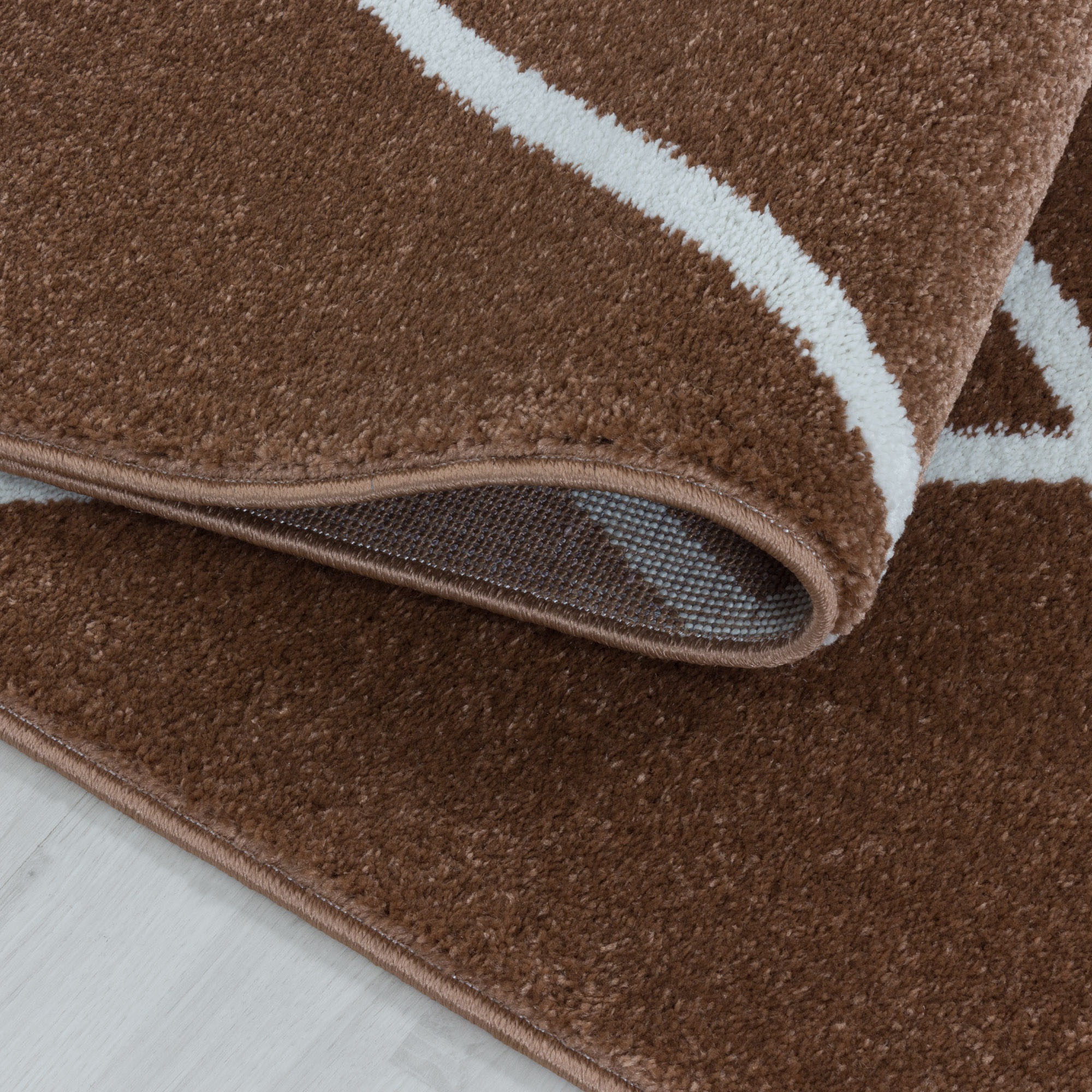 Ayyildiz Teppiche Teppich »RIO 4601«, rechteckig, 8 mm Höhe, Pflegeleicht / Strapazierfähig / Trend Colors/ Wohnzimmer