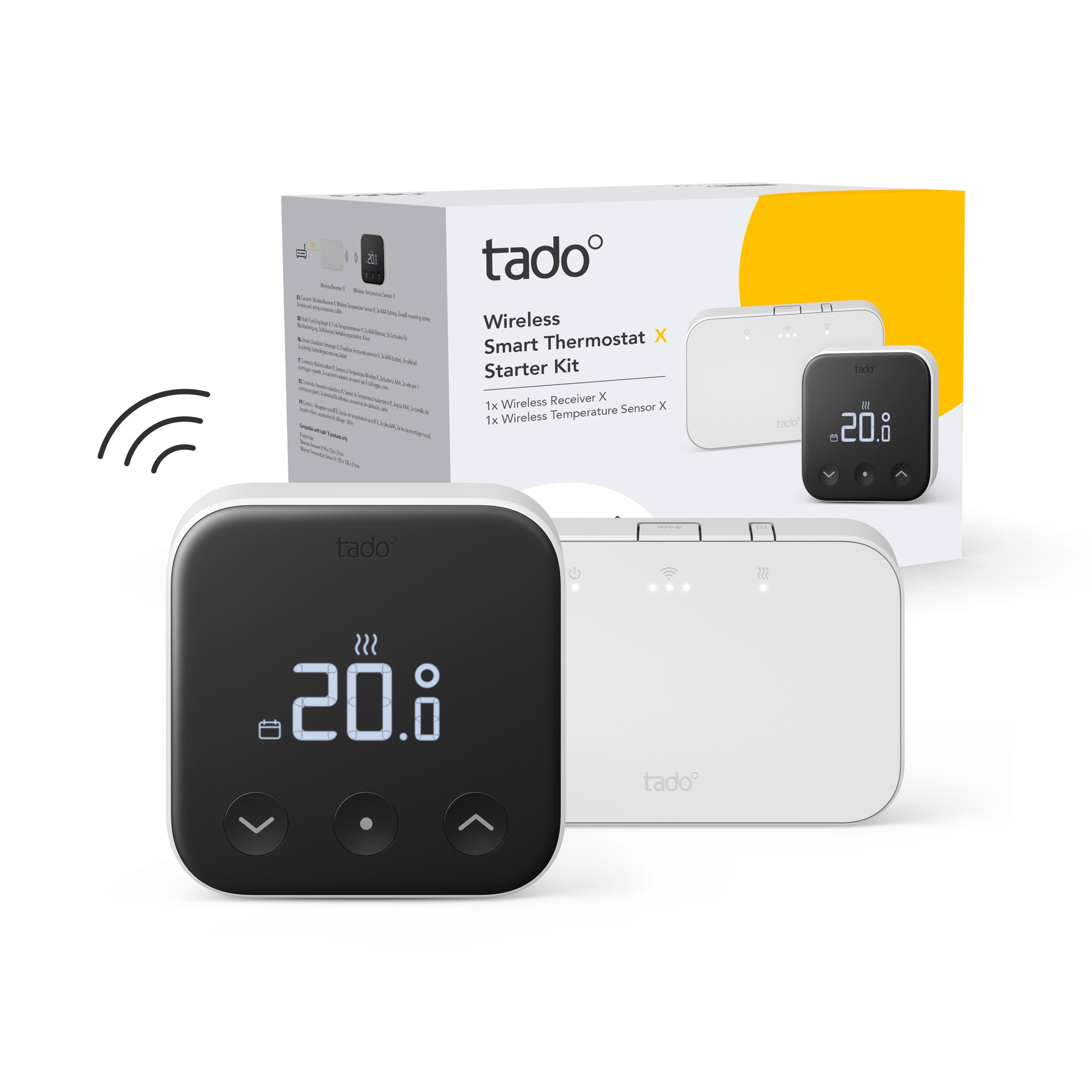 Tado Smart-Home-Zubehör »Wireless Smart Thermostat X - Starter Kit«