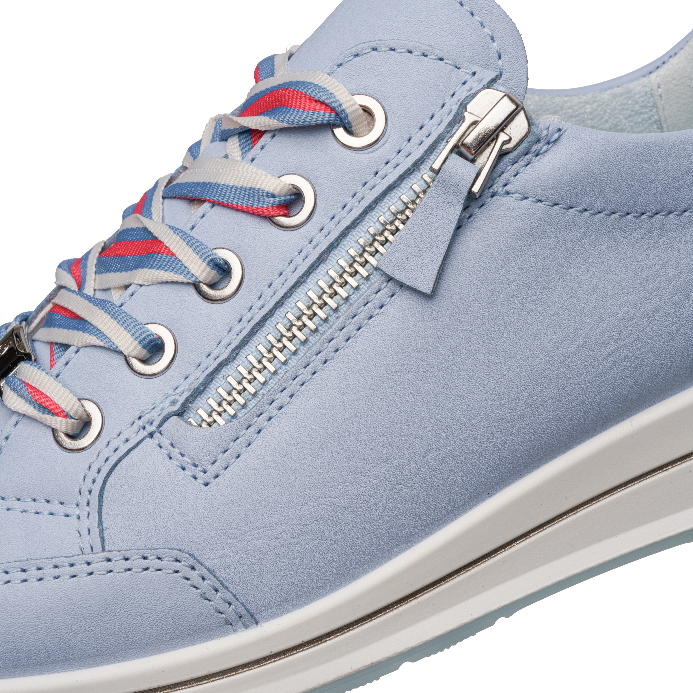 Thumbnail - Ara Keilsneaker "OSAKA" Freizeitschuh, Halbschuh, Schnürer in Komfortweite H (=sehr weit)