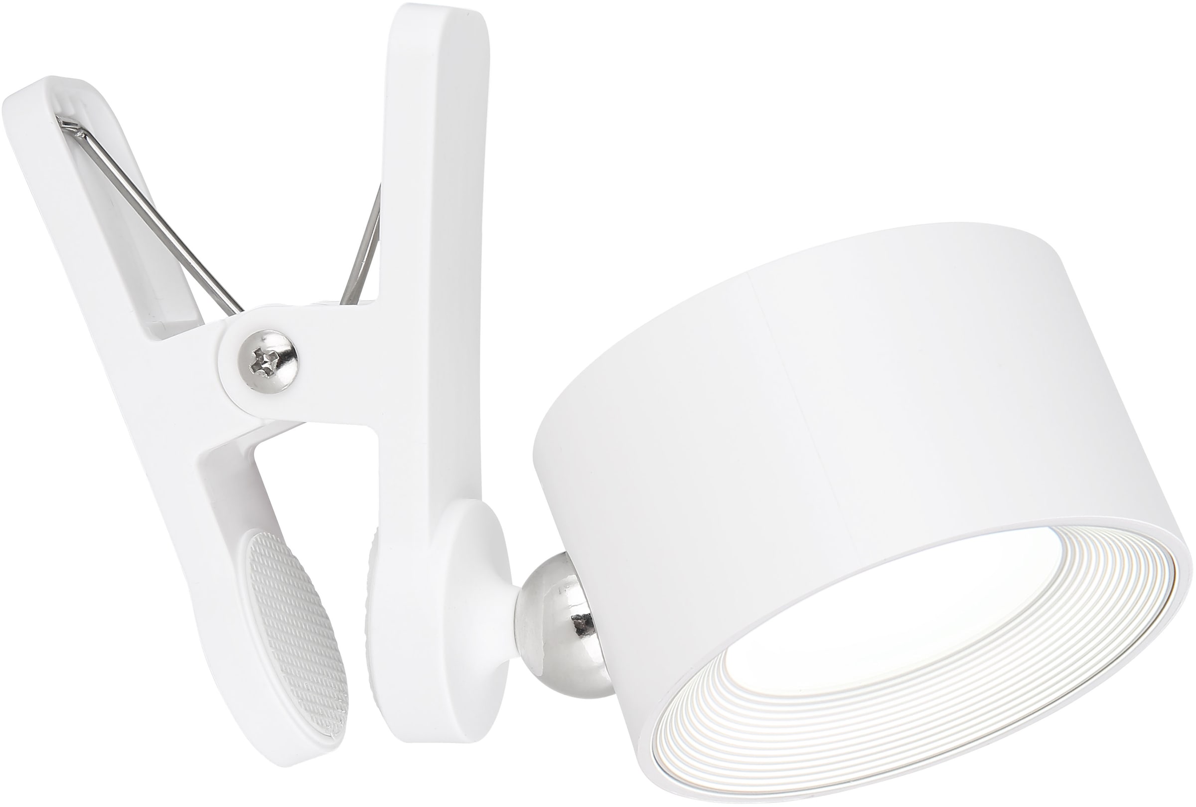 GLOBO LIGHTING LED Tischleuchte »JORJE«, Leuchtmittel LED-Modul | LED fest integriert, Tischlampe/Arbeitszimmer/Bürotischleuchte/weiß/Akku