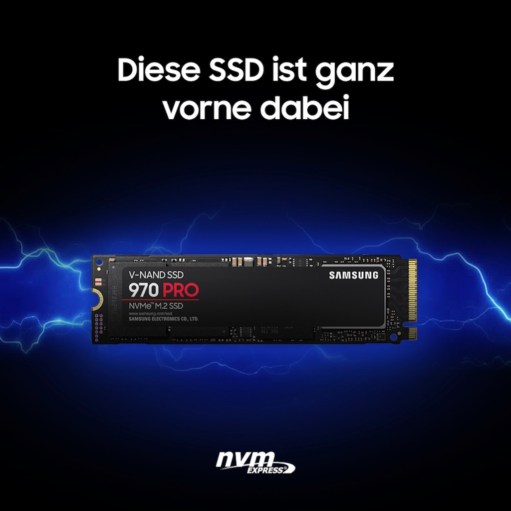 Samsung interne SSD »970 PRO NVMe™ M.2 SSD«, Anschluss mSATA