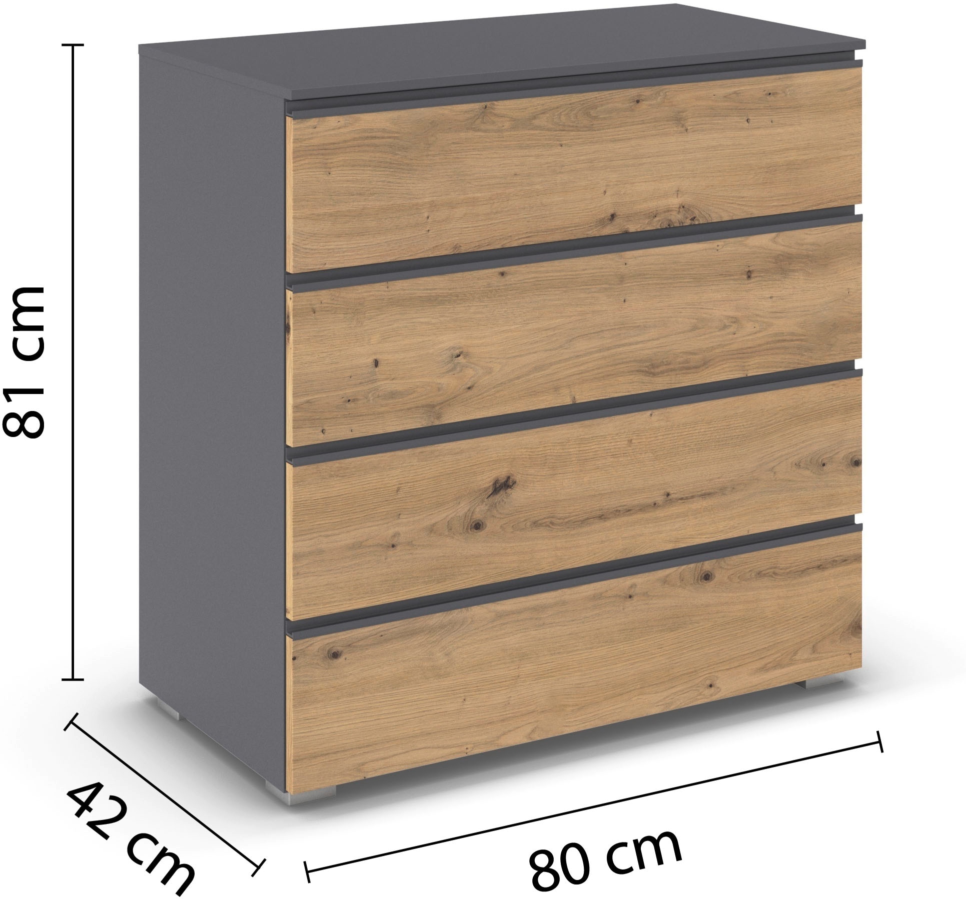 rauch Kommode »Joel« Breite 80 cm, 