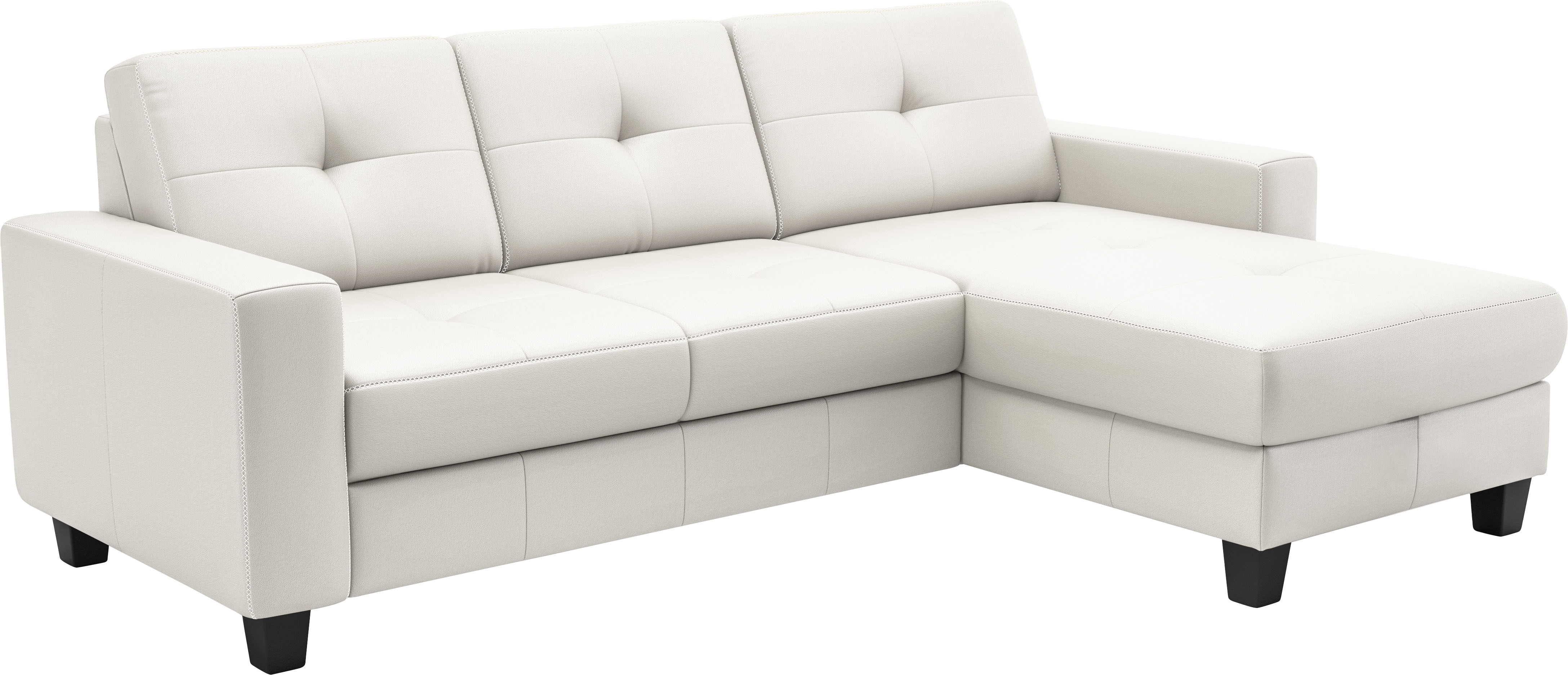 PLACES OF STYLE Ecksofa "Varese" wahlweise mit Bettfunktion und Bettkasten günstig online kaufen