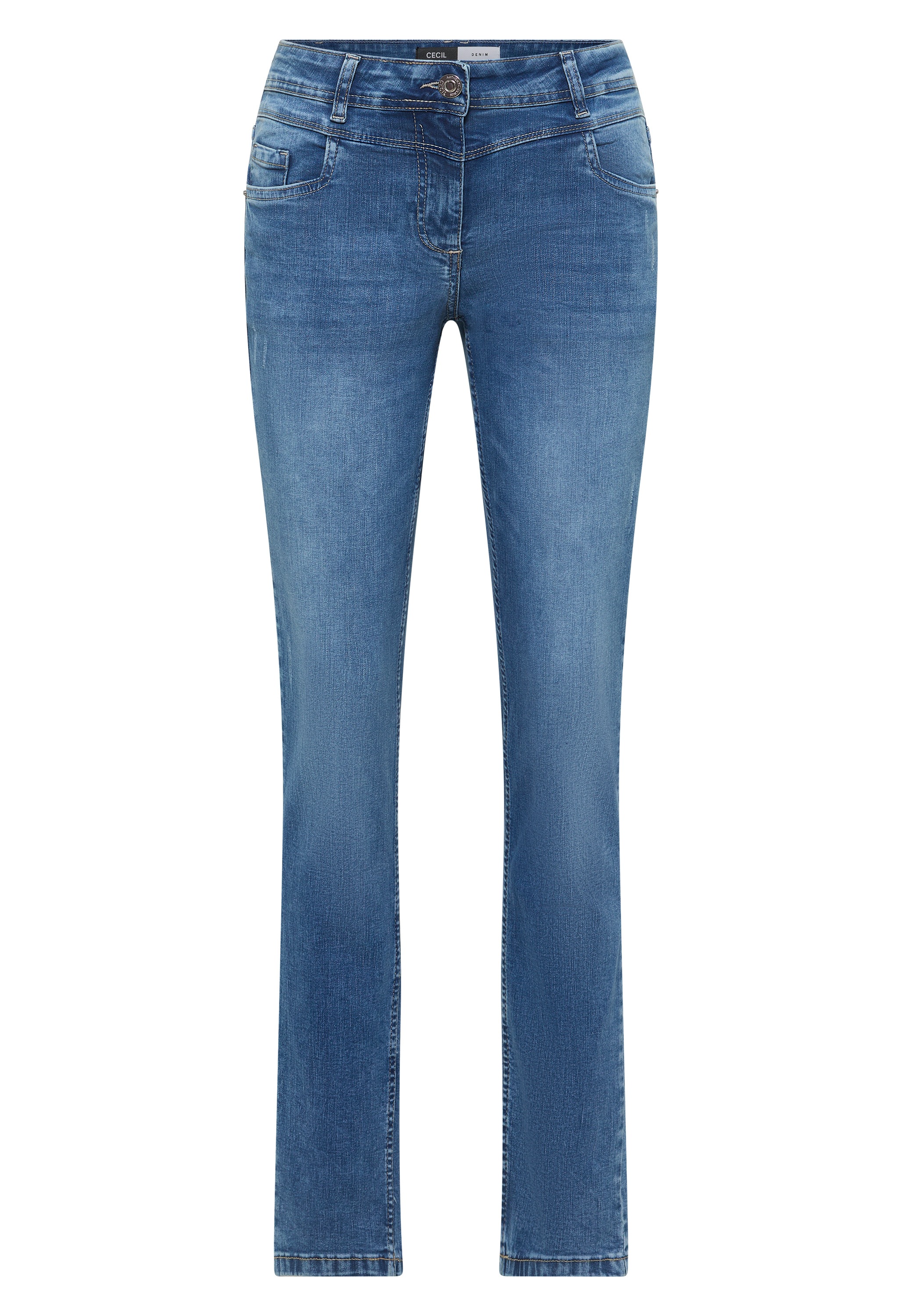Cecil Comfort-fit-Jeans Middle Waist