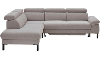 Ecksofa »Arnayon mit Querschläfer-Bettfunktion, Schlafsofa, großer Bettkasten«