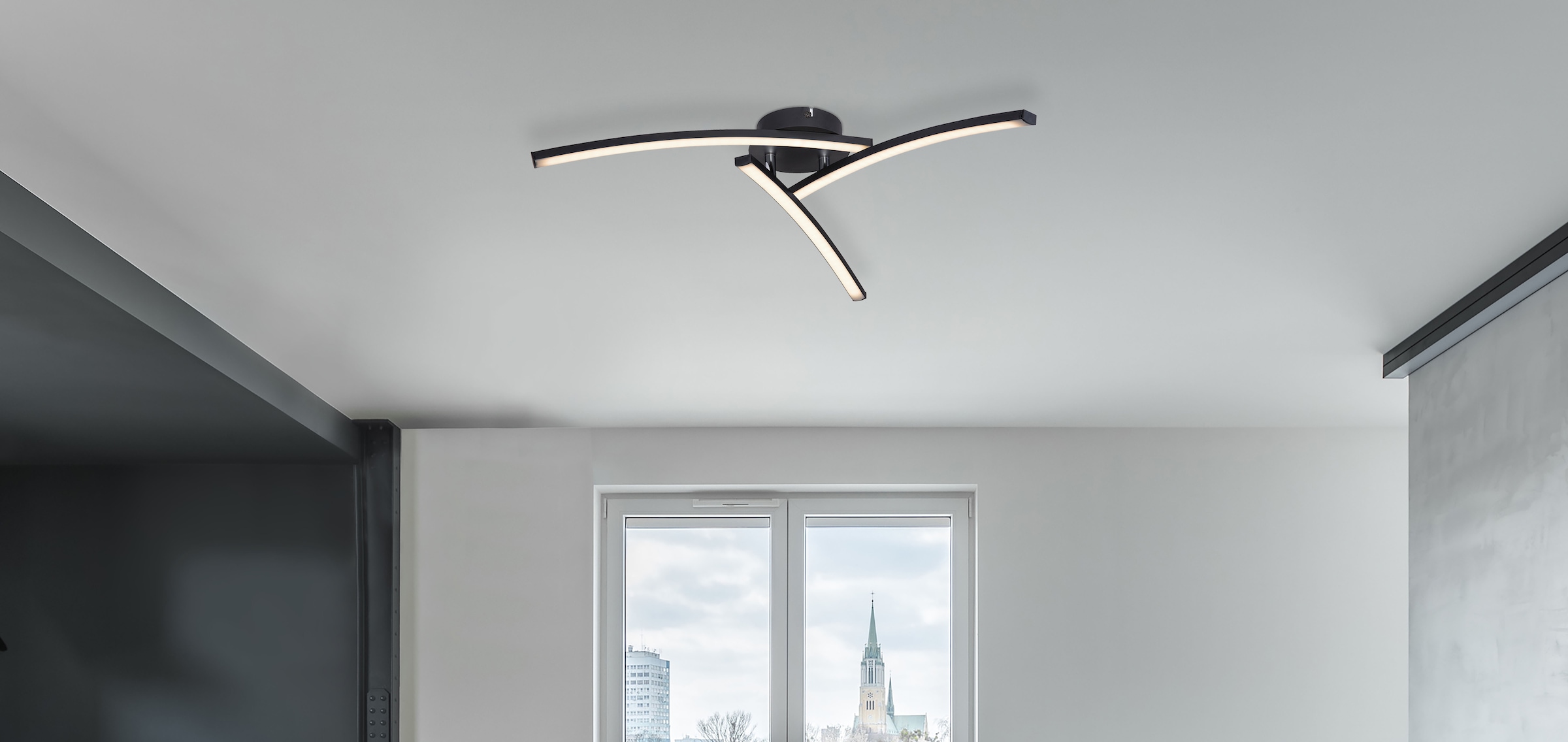GLOBO LIGHTING LED Deckenleuchte »TANSY I«, Leuchtmittel LED-Modul | LED fest integriert, Deckenlampe/Wohnzimmer/Schlafzimmer/modern