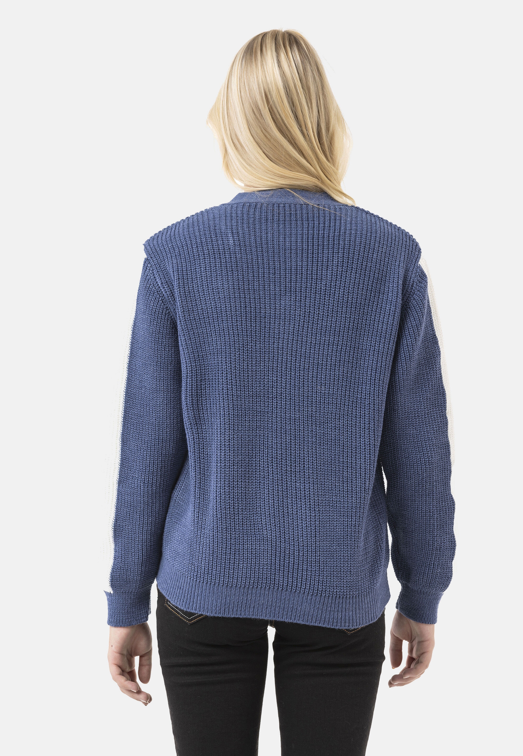 Cipo & Baxx Strickpullover »WP260« 1 mit Streifendetails an den Ärmeln