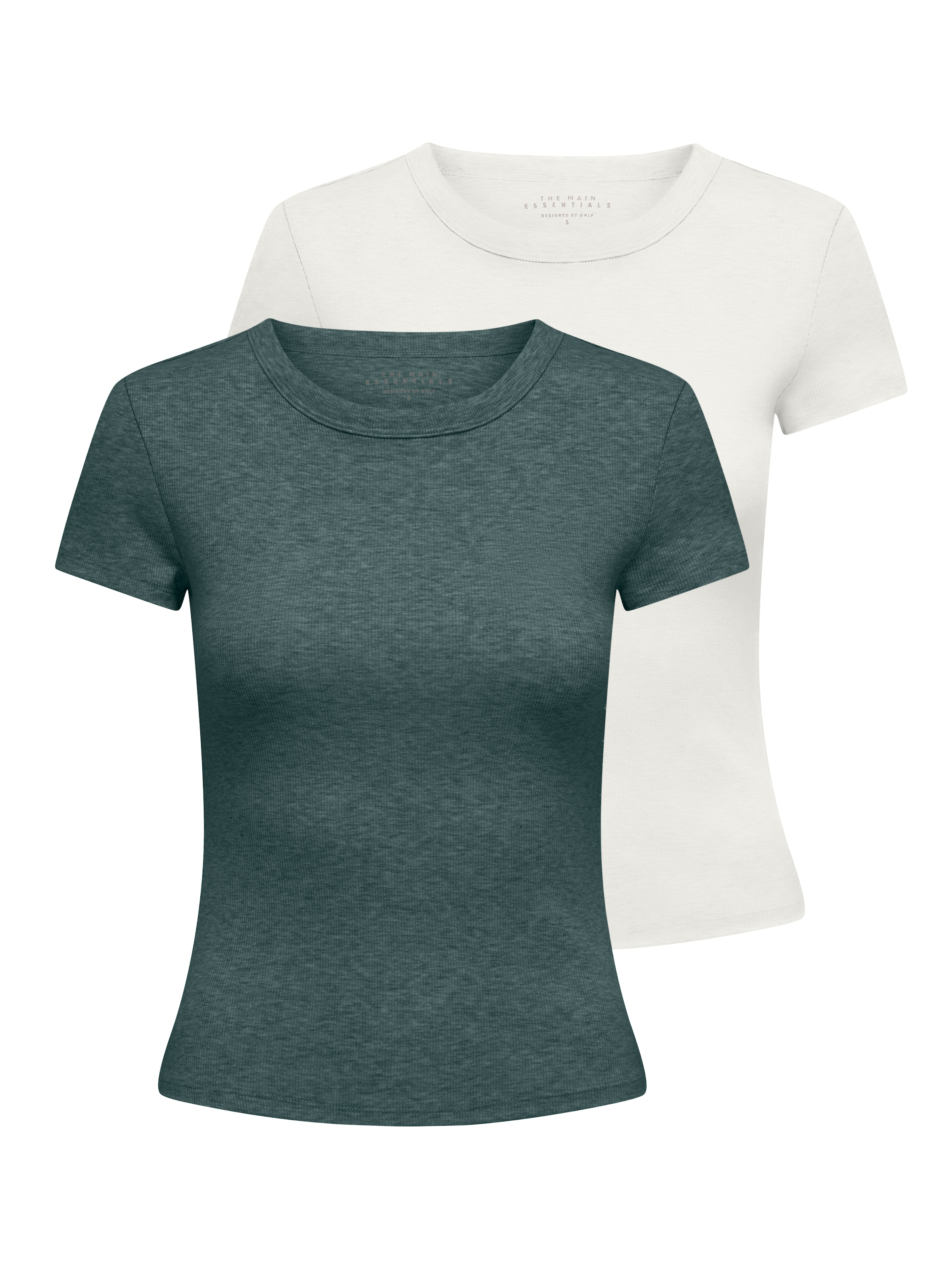 ONLY Kurzarmshirt "ONLEASY S/S TOP CS JRS 2 PACK" Packung, 2 Stk. Baumwollm günstig online kaufen