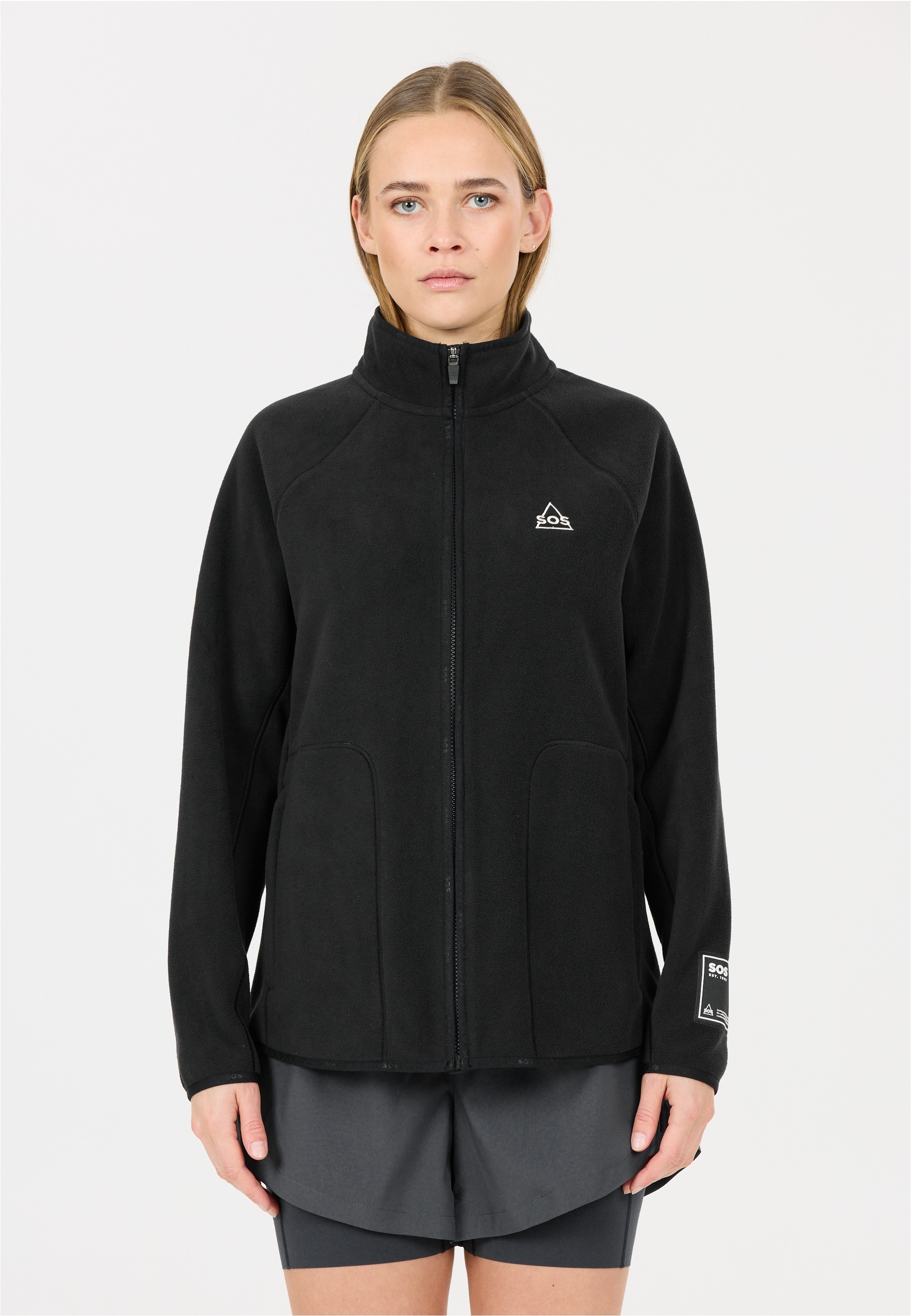 SOS Fleecejacke "Munson" atmungsaktiv