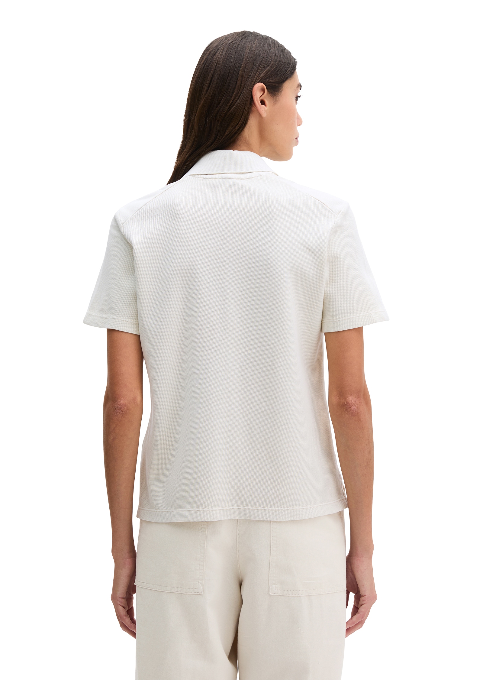 Marc O'Polo Poloshirt regular aus Garment-Dyed-Piqué-Jersey