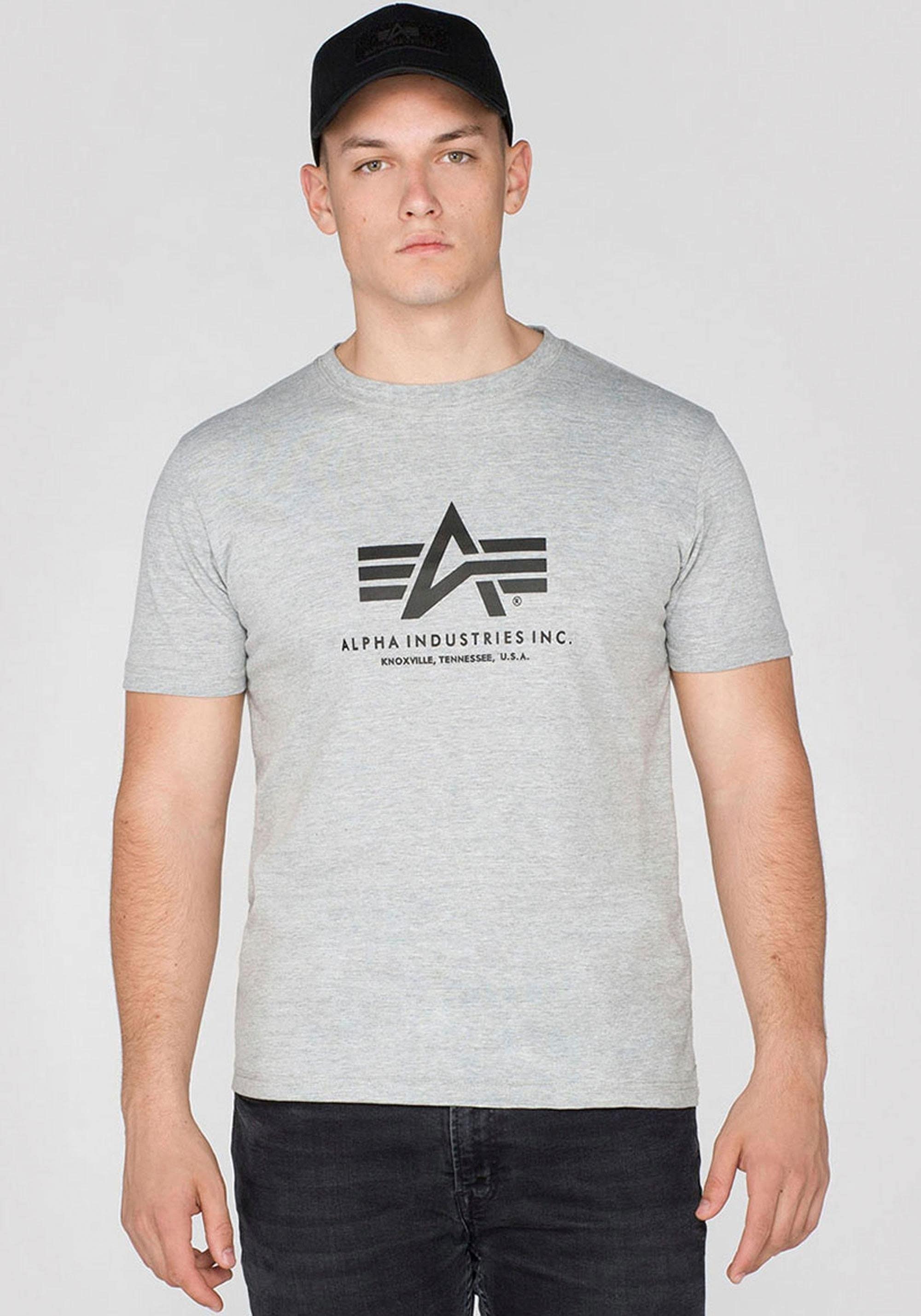Alpha Industries T-Shirt "Basic T-Shirt" Baumwolle, regular fit günstig online kaufen