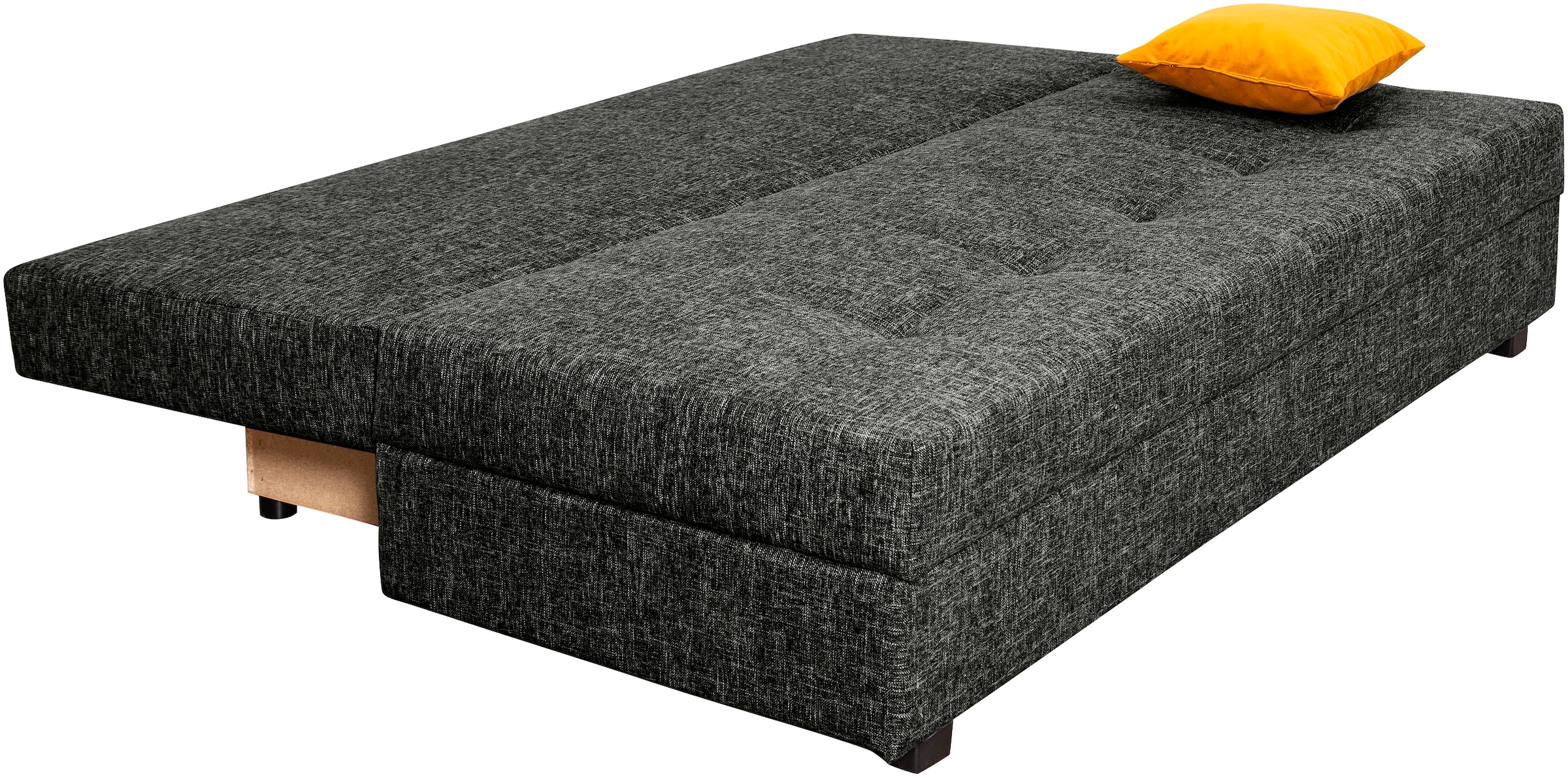 COLLECTION AB Schlafsofa »DARIA inklusive Schlafunktion und Bettkasten«, Schlafsofa,Bettfunktion,Bettkasten,inklusive Rückenkissen,Federkern