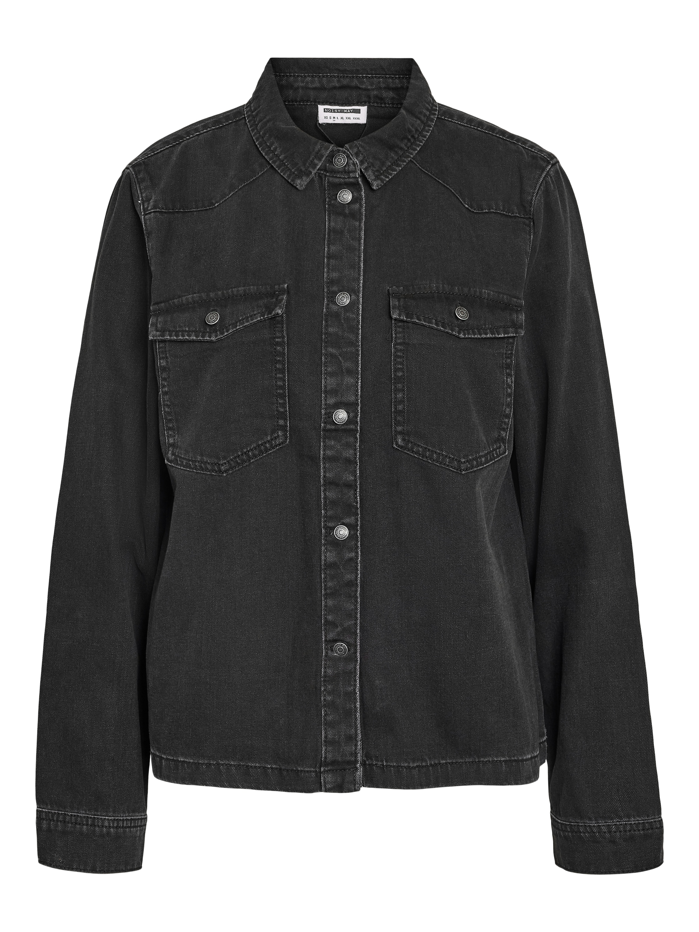 Noisy may Jeansbluse "NMNEW SIGNE L/S DENIM SHIRT VI001BL NOOS" günstig online kaufen