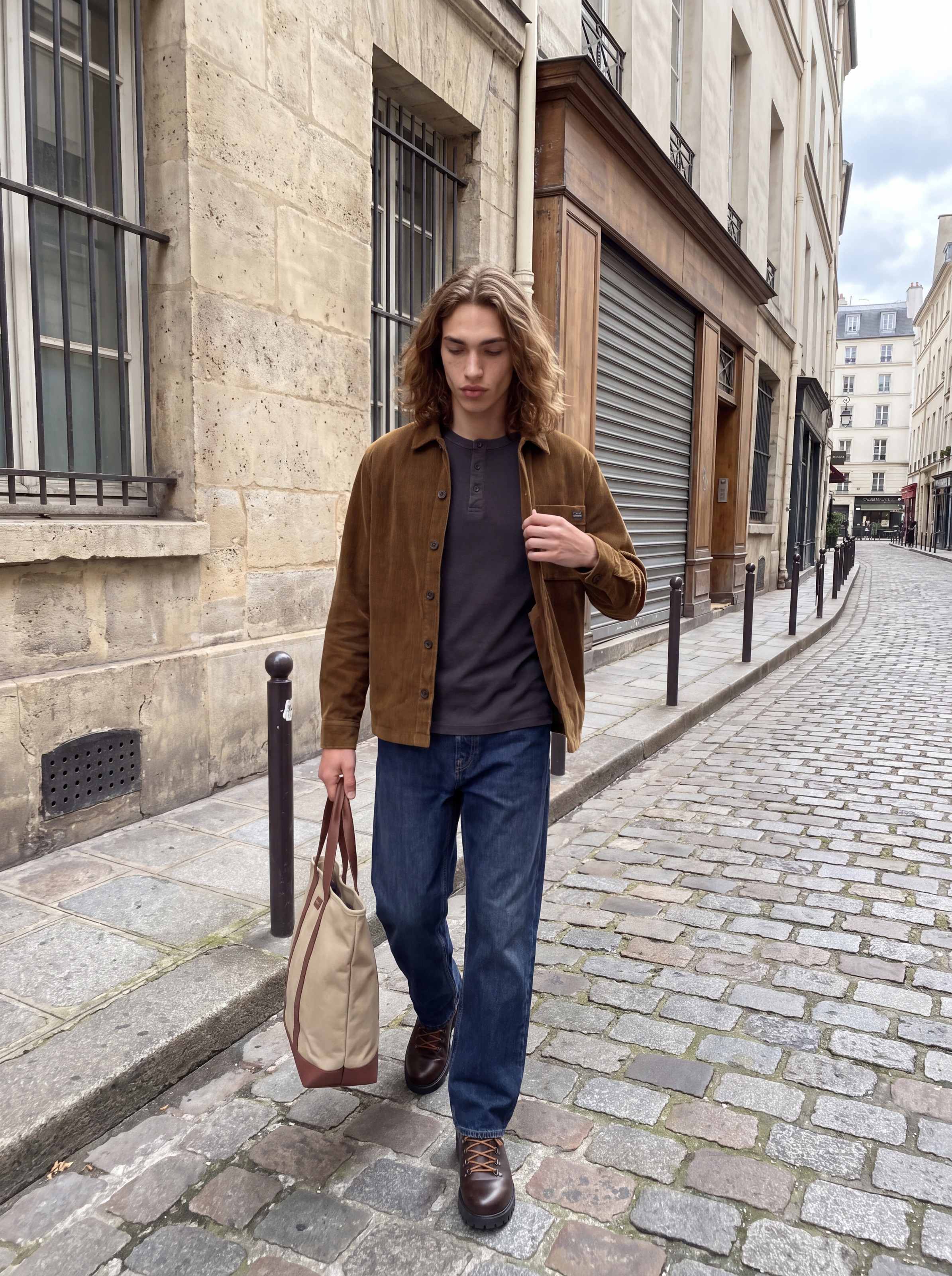 Jack & Jones Langarmhemd »JJZAC CORDUROY OVERSHIRT LS« Baumwolle, loose fit