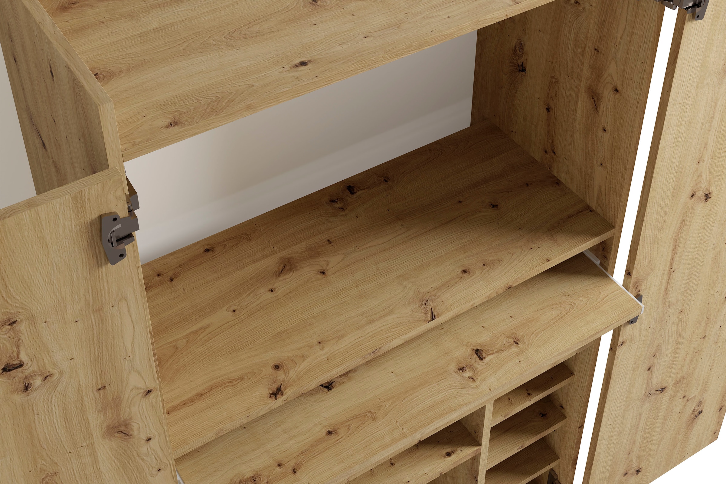 byLIVING Sekretär »Janne«, platzsparende Arbeitslösung für den Wohnraum mit viel Stauraum