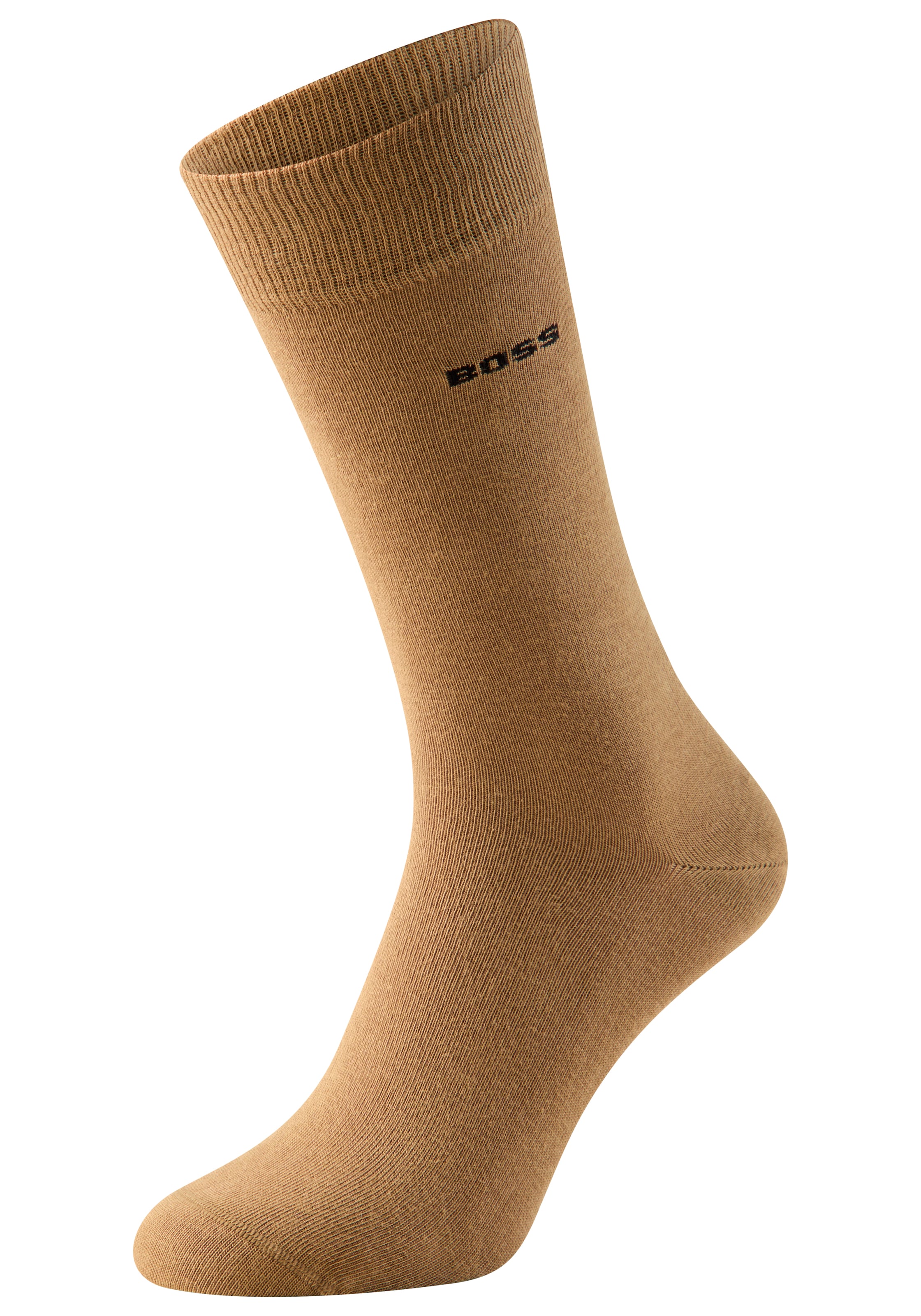 BOSS Businesssocken »2P RS Uni CC«, (Packung, 2 Paar, 2er), mit Markenlogo