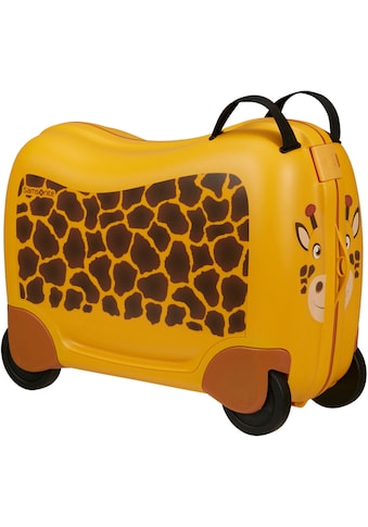 Kinderkoffer »Dream2Go Ride-on Trolley, Giraffe«, 4 Rollen, Kinderreisekoffer...