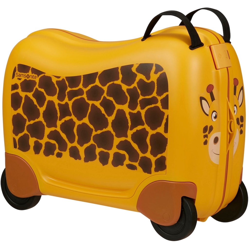 Samsonite Kinderkoffer »Dream2Go Ride-on Trolley, Giraffe«, 4 Rollen