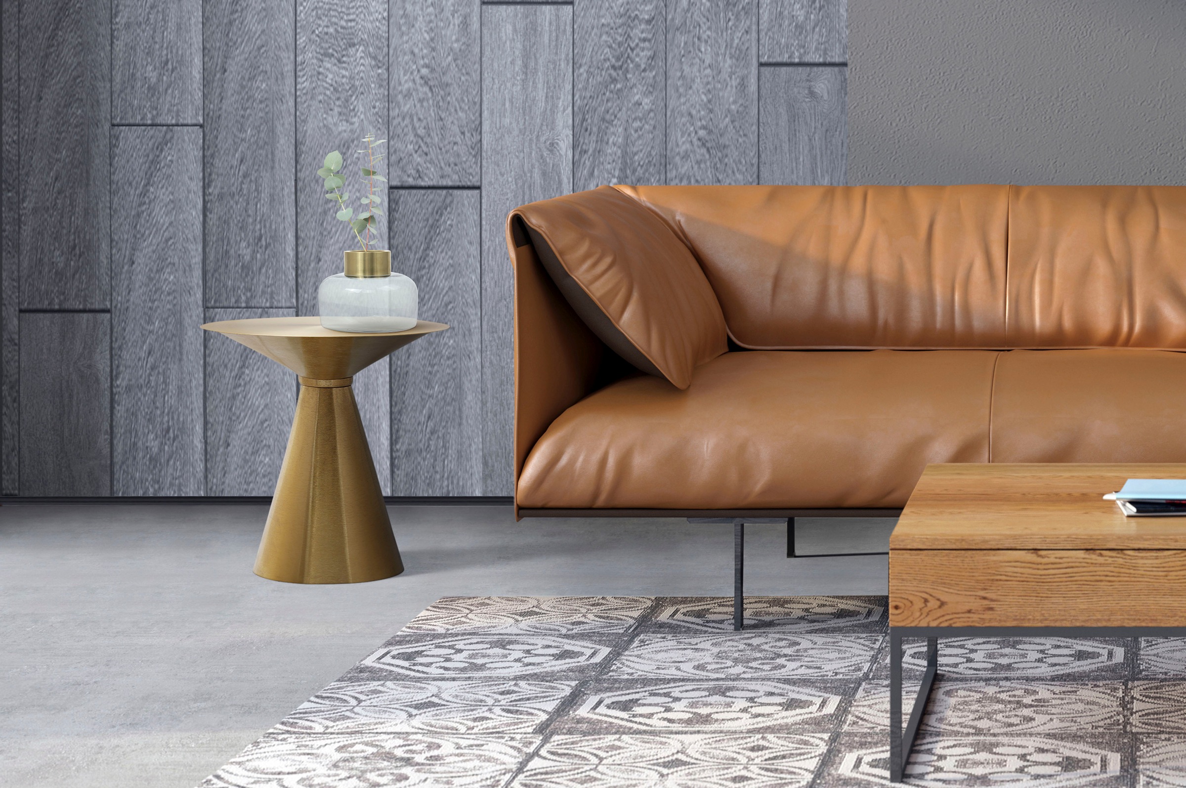 Kayoom Beistelltisch "Beistelltisch Art Deco 425 Gold, TOPSELLER", (Beistel günstig online kaufen