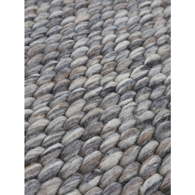 Wolle, »Sina«, Handweb rechteckig, weich BAUR Rechnung carpetfine handgewebt, Teppich, & meliert, auf Wollteppich | kuschelig reine