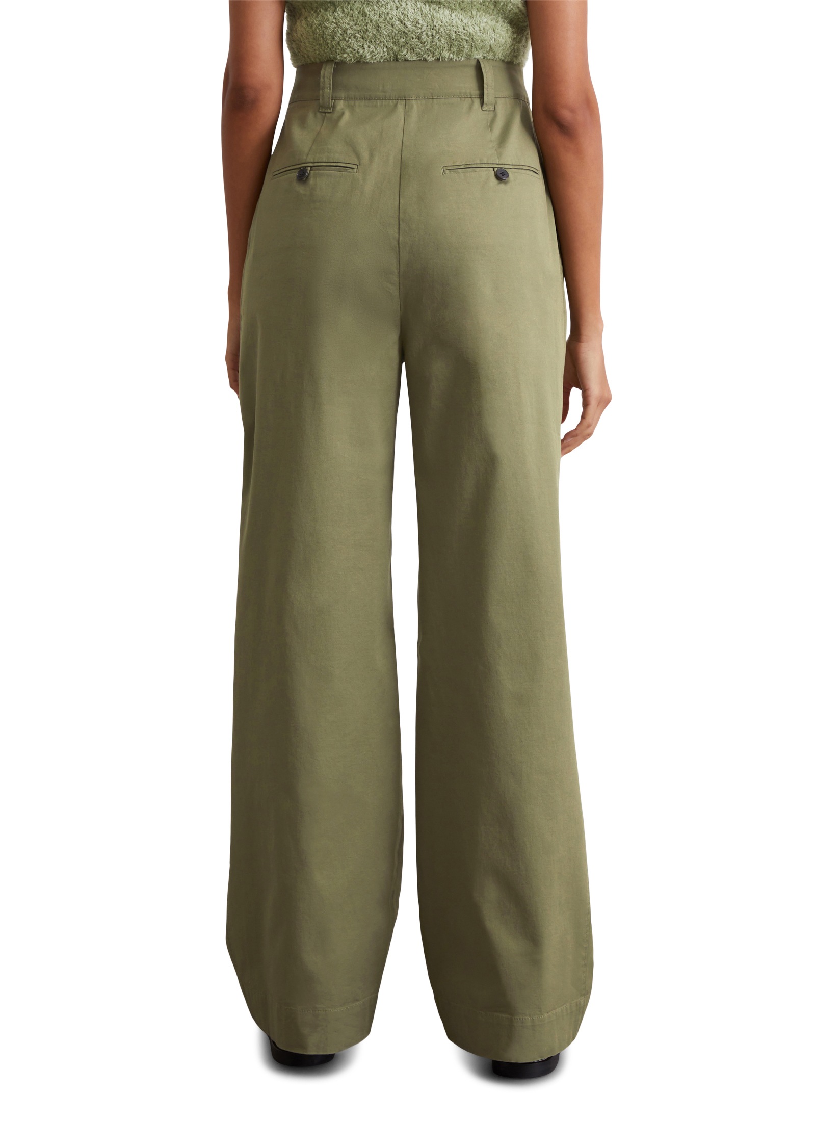 Marc OPolo Bundfaltenhose, weit, aus Twill, Allrounder günstig online kaufen