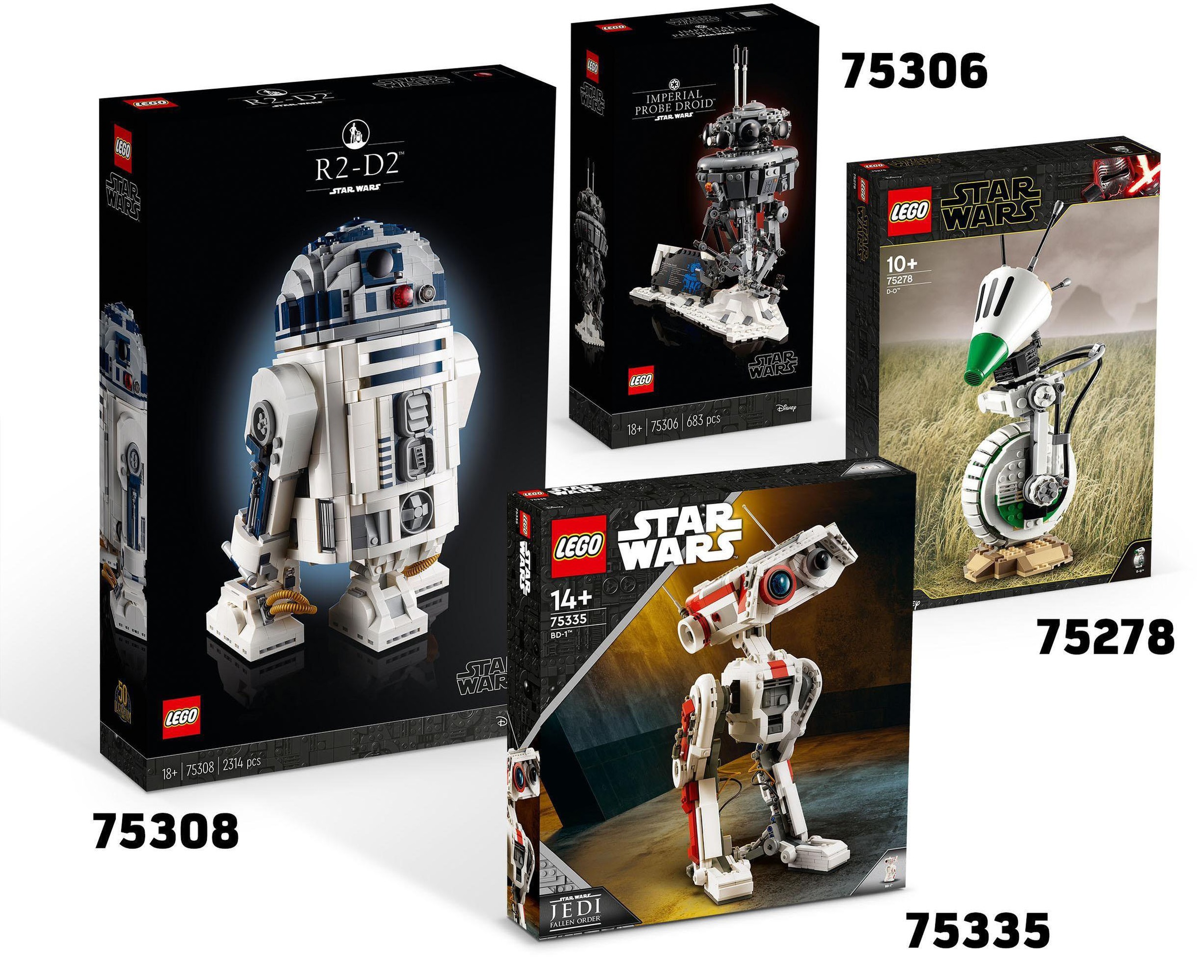 LEGO® Konstruktionsspielsteine »BD-1™ (75335), LEGO® Star Wars™«, (1062 St.), Made in Europe