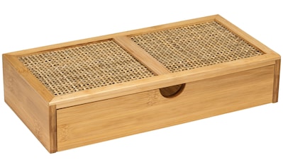 WENKO Badorganizer »Allegre«, (1 St.), mit Schublade, aus Bambus und Rattan kaufen