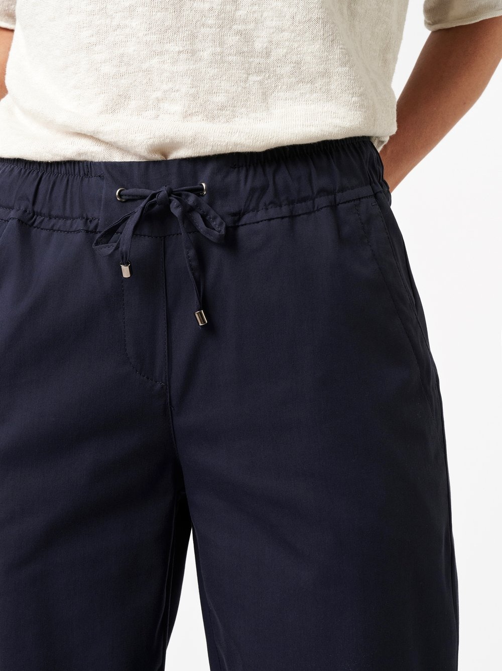TONI Schlupfhose »Pia Wide Leg 3/4«, in 3/4-Länge, mit weitem Bein