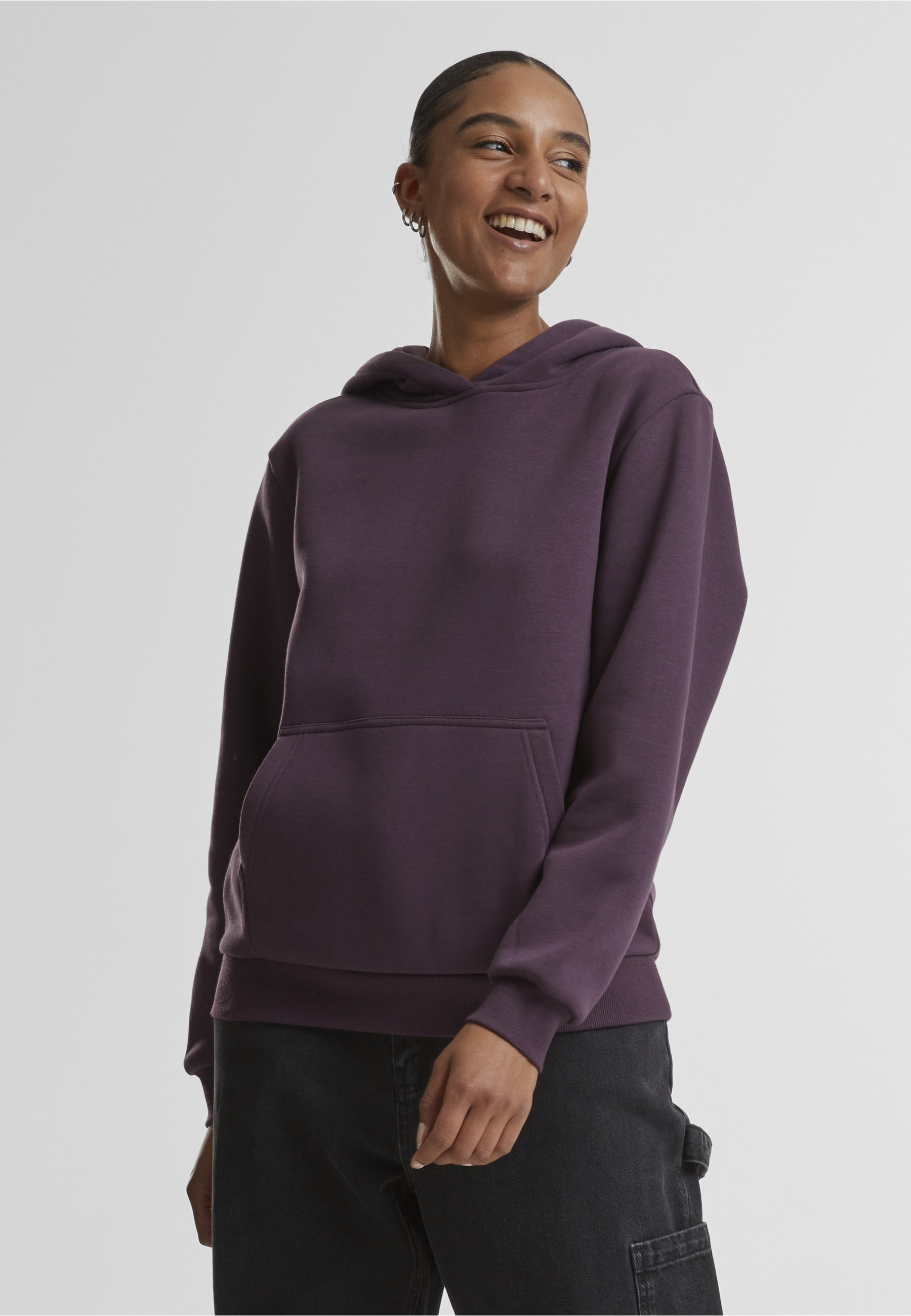 URBAN CLASSICS Kapuzenpullover »Urban Classics Ladies Fluffy Hoody« 1