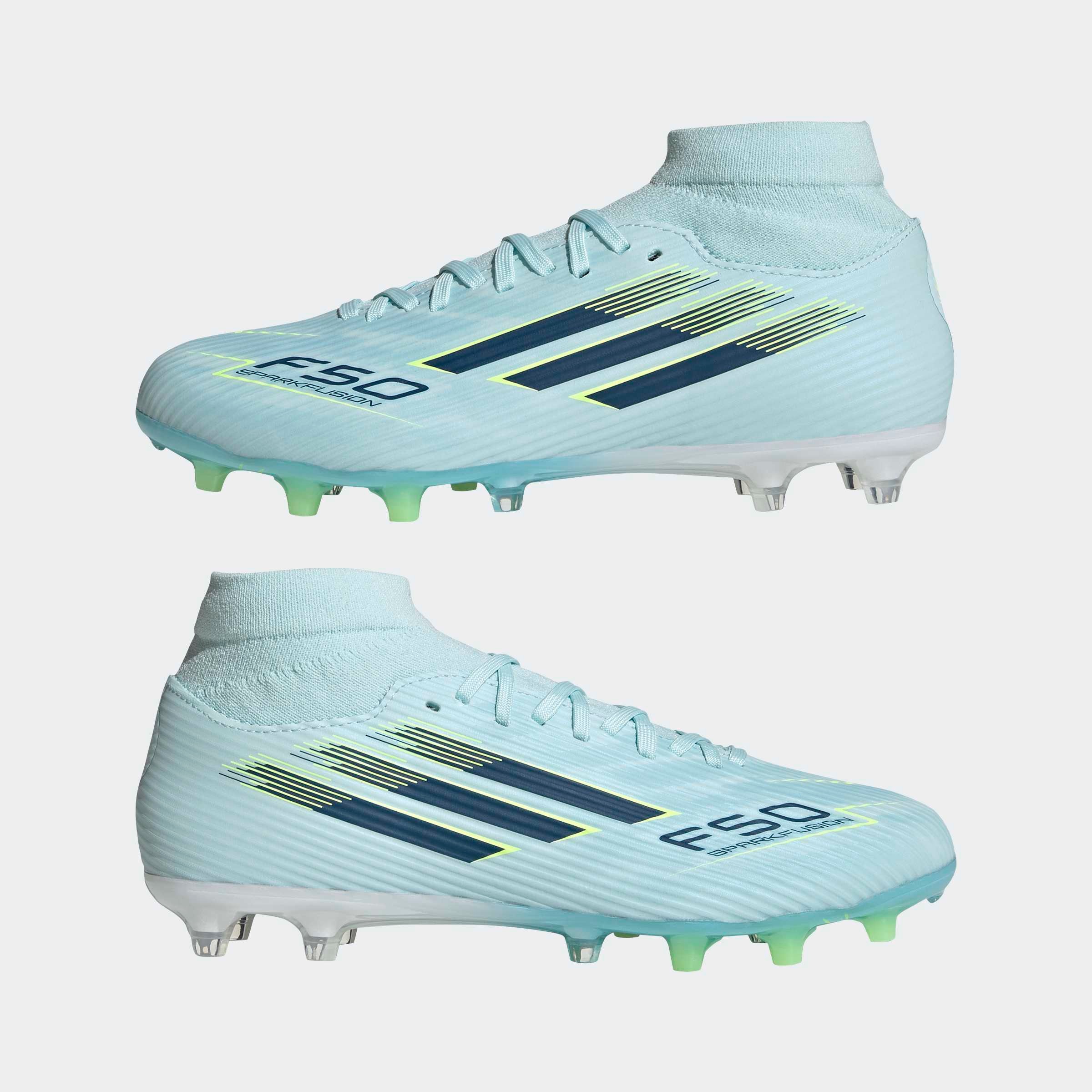 adidas Performance Fußballschuh »F50 SPARKFUSION LEAGUE MID CUT FG/AG«  für Rasen und Kunstrasenplätze geeignet